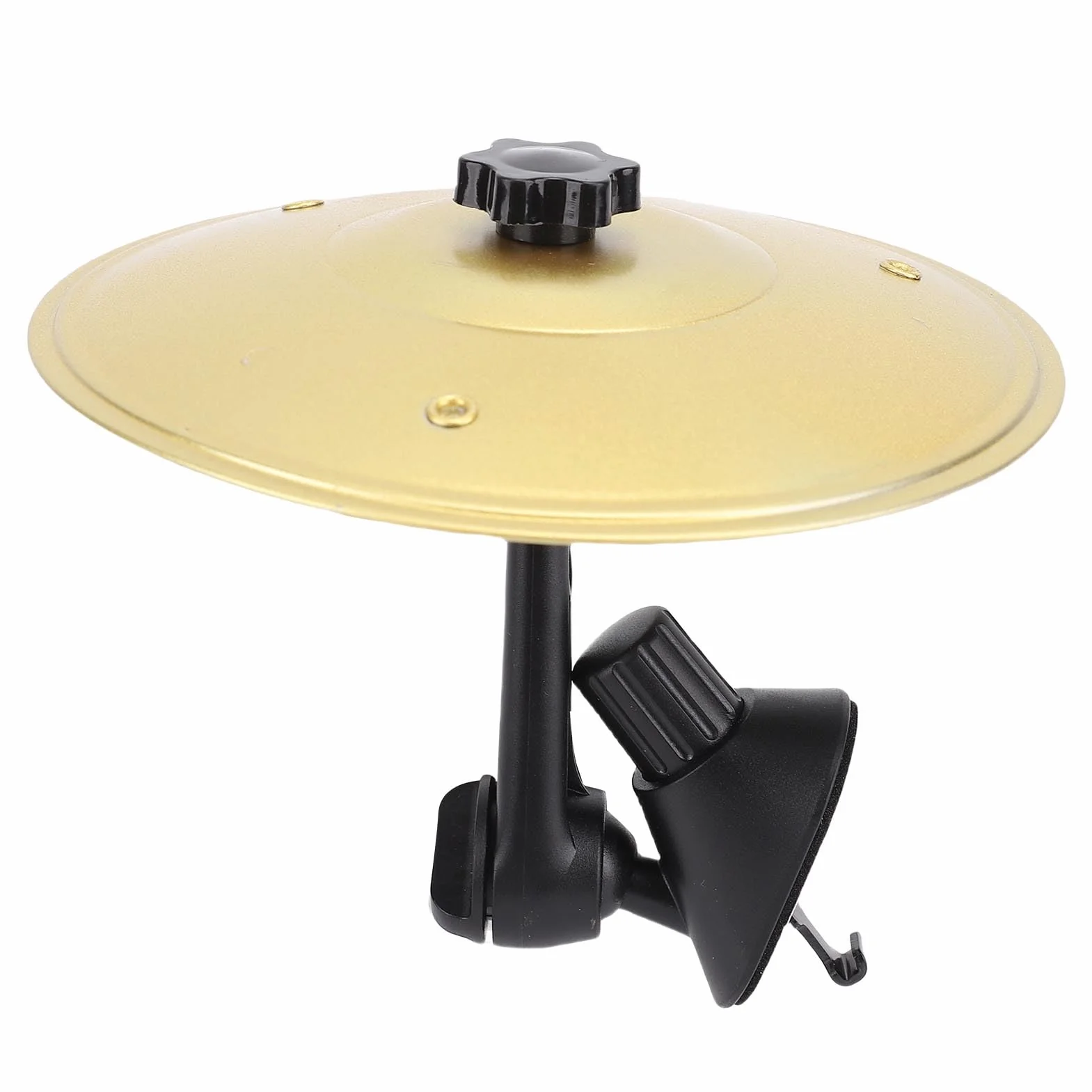 Cymbal Car Cymbal, Regulowany Wspornik o Dużej Objętości Talerz Samochodowy dla Rozrywki (GOLD)