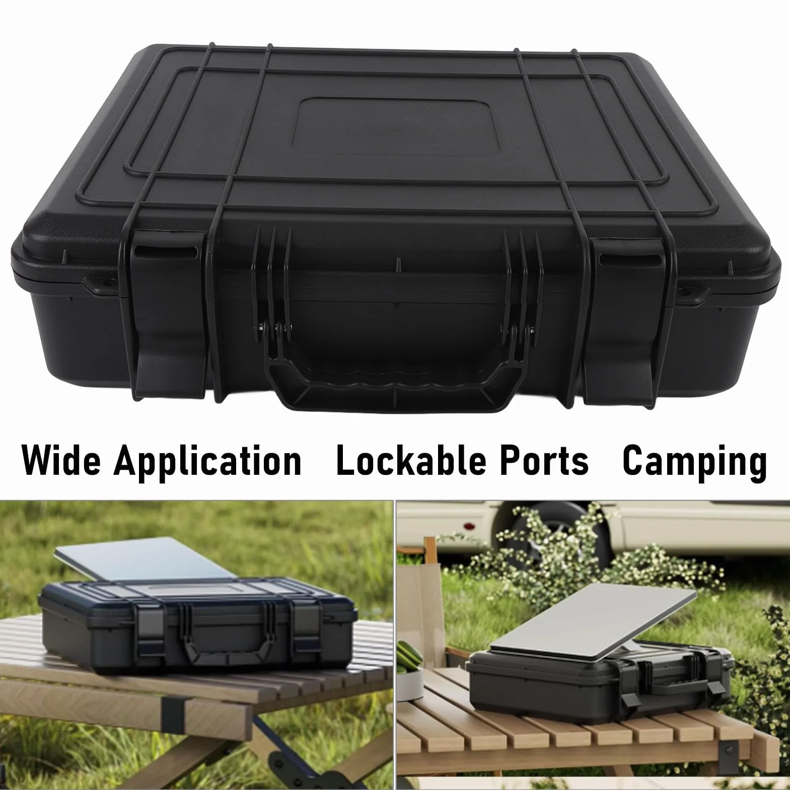 Starlink Precyzyjnie Cięta Pianka Etui Podróżne, Wodoodporne, Twarde Etui Pasuje do Zestawu Starlink Mini Dish, Podstawka, Zasilacz, Kable i Akcesoria