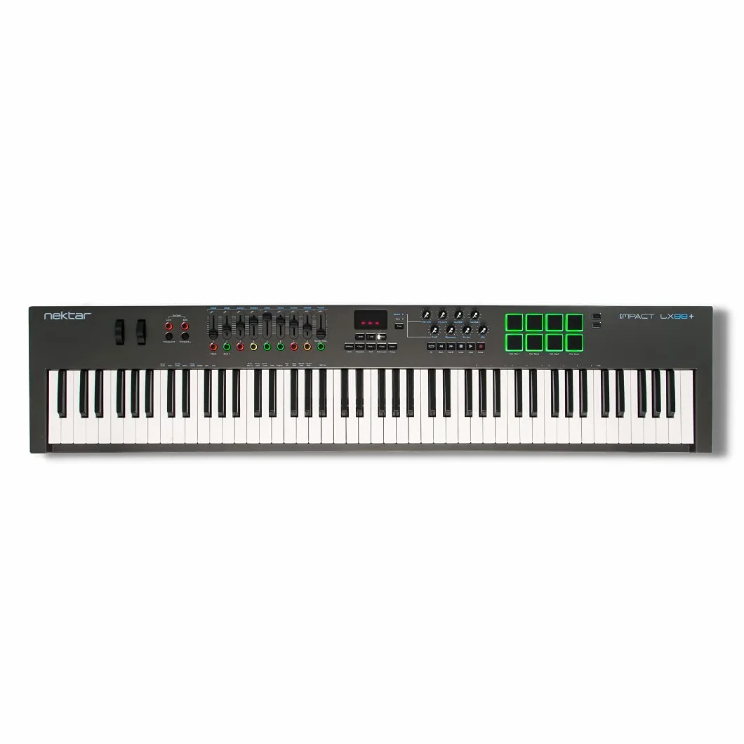 Nektar Impact LX88 + USB MIDI Keyboard Controller with Nektar DAW Integration