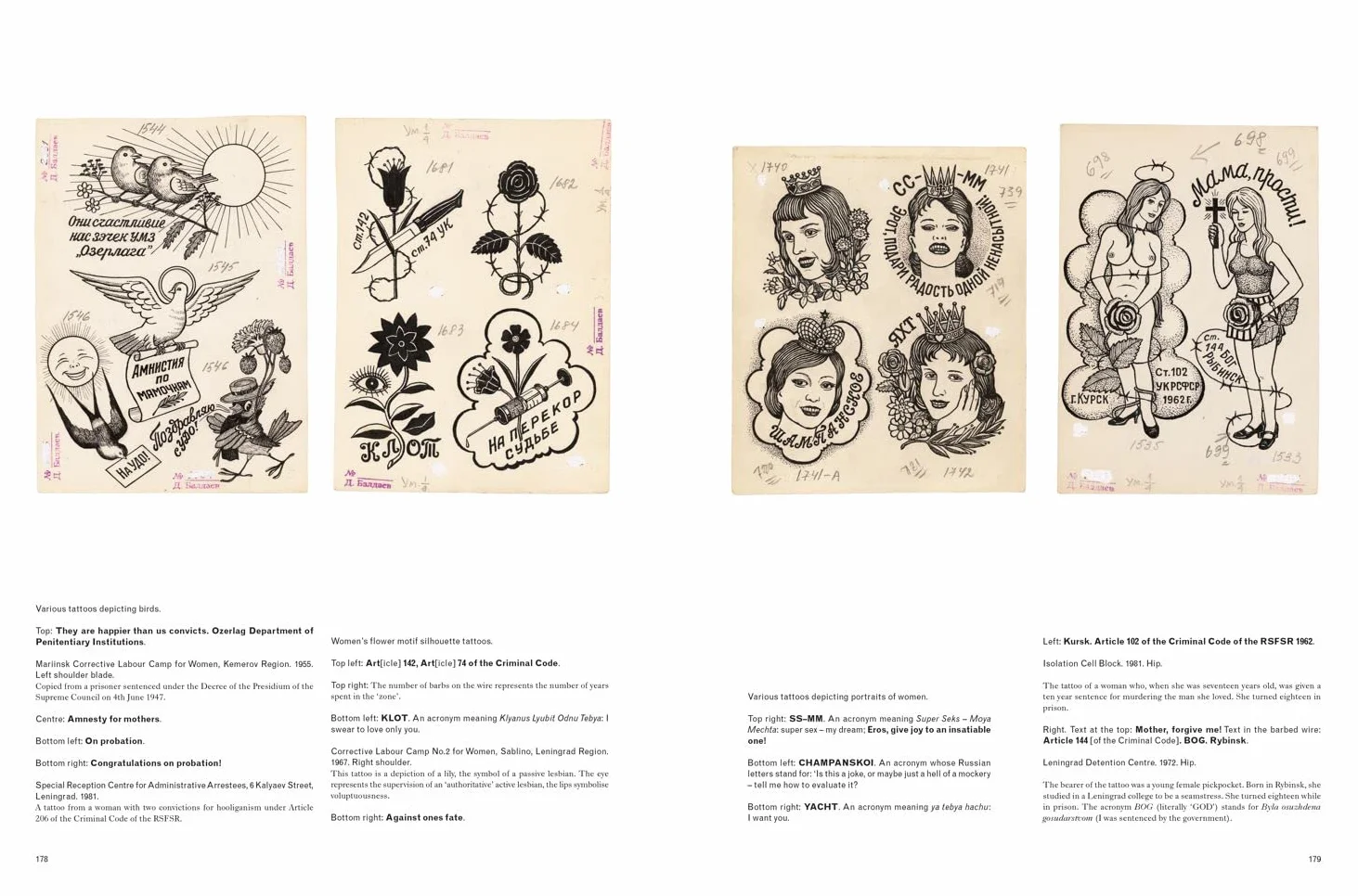 Russian Criminal Tattoo Archive /anglais