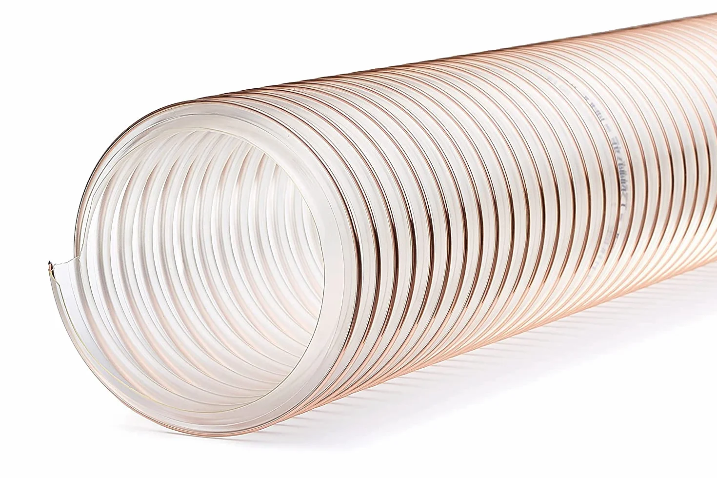 VACUFLEX PU 400 C ECO - wąż ssący PU o grubości ścianki 0,4 mm - długość 10 m - ID50 mm / ID51 mm - odporny na mikroorganizmy i hydrolizę