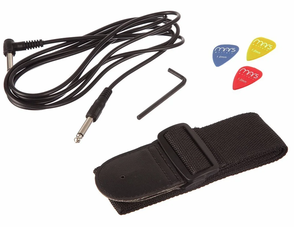 RockJam Gitara elektryczna, super zestaw ze wzmacniaczem