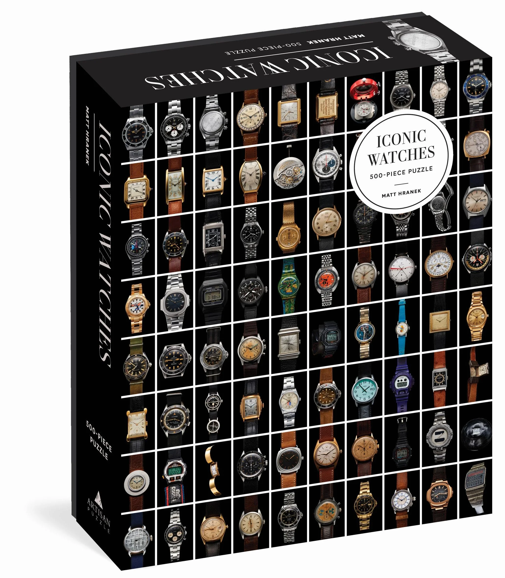 Iconic Watches 500-Piece Puzzle /anglais