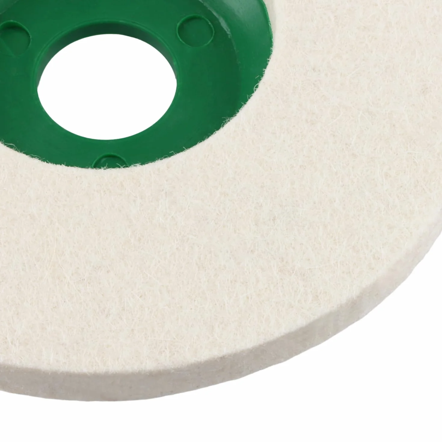 QWORK 3-częściowa tarcza polerska z filcu 125mm, tarcza polerska z filcu wełnianego, tarcze polerskie do szlifierek podwójnych, do polerowania metalu, stali nierdzewnej, drewna, kamienia