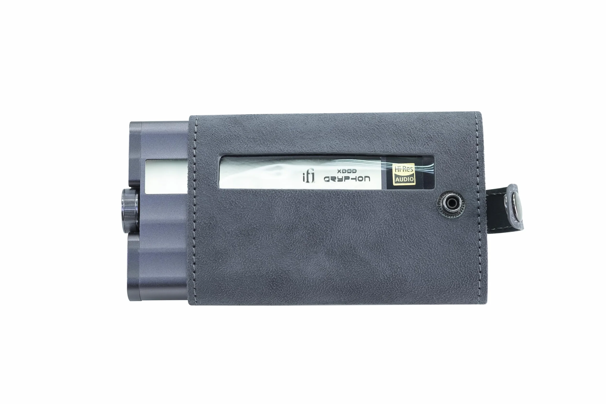 iFi xDSD Gryphon Case Pro (z klipsem) - Chroń swojego xDSD Gryphon za pomocą tego zamszowego etui
