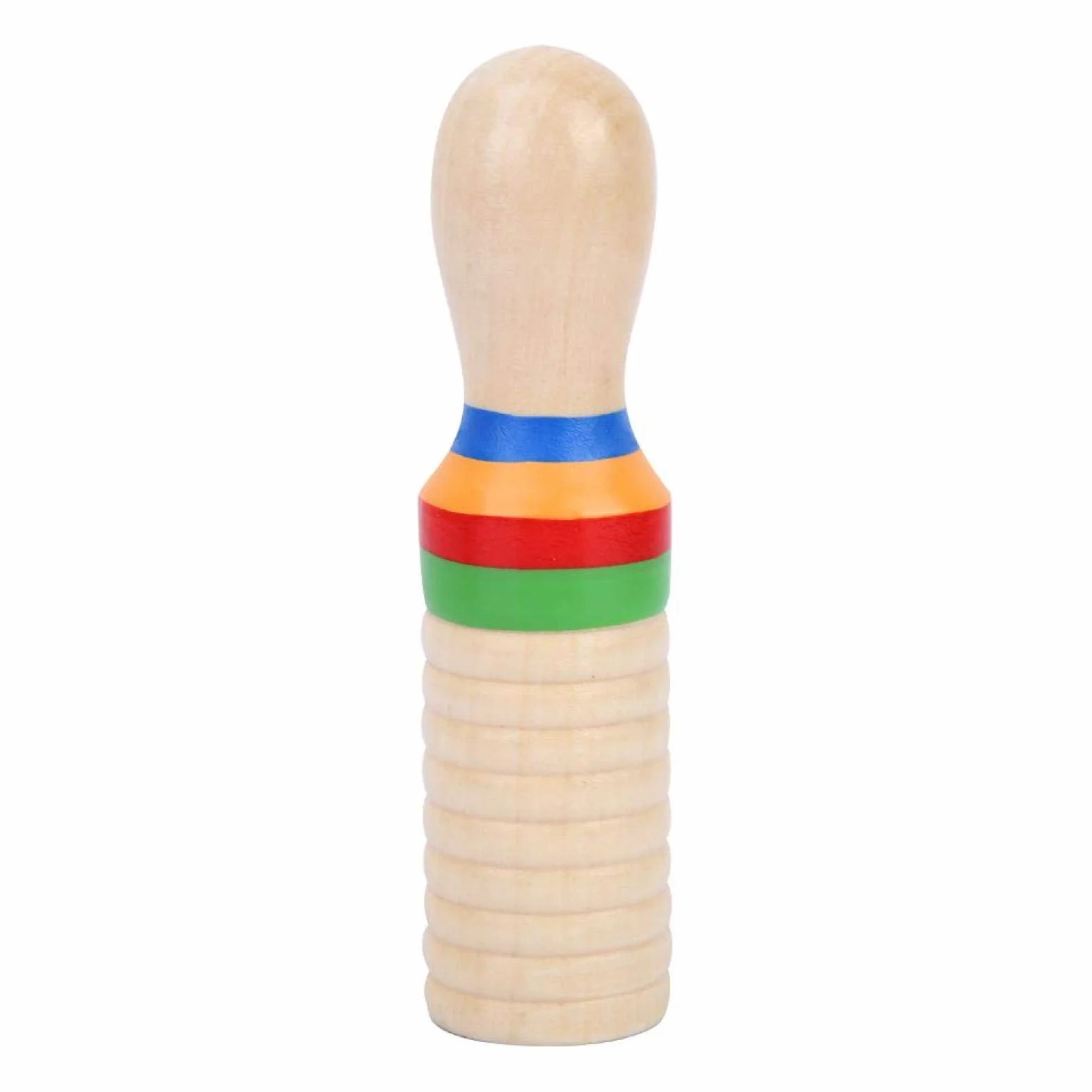 Drewniany skrobak Guiro Sound Tube Muzyczny instrument perkusyjny Kolorowy instrument perkusyjny dla dzieci bawiących się w przedszkolu