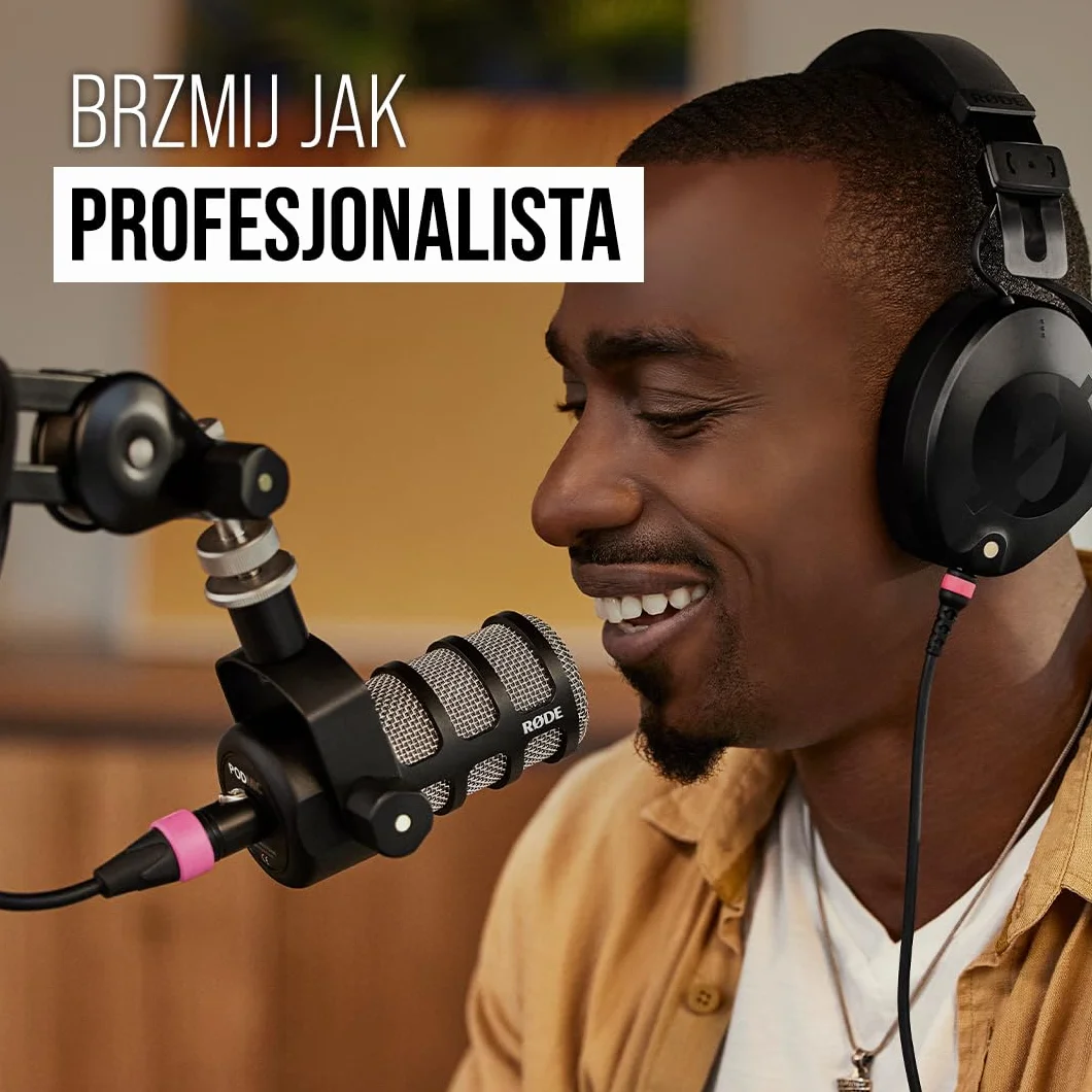 RØDE Podmic Mikrofon Dynamiczny, Czarny
