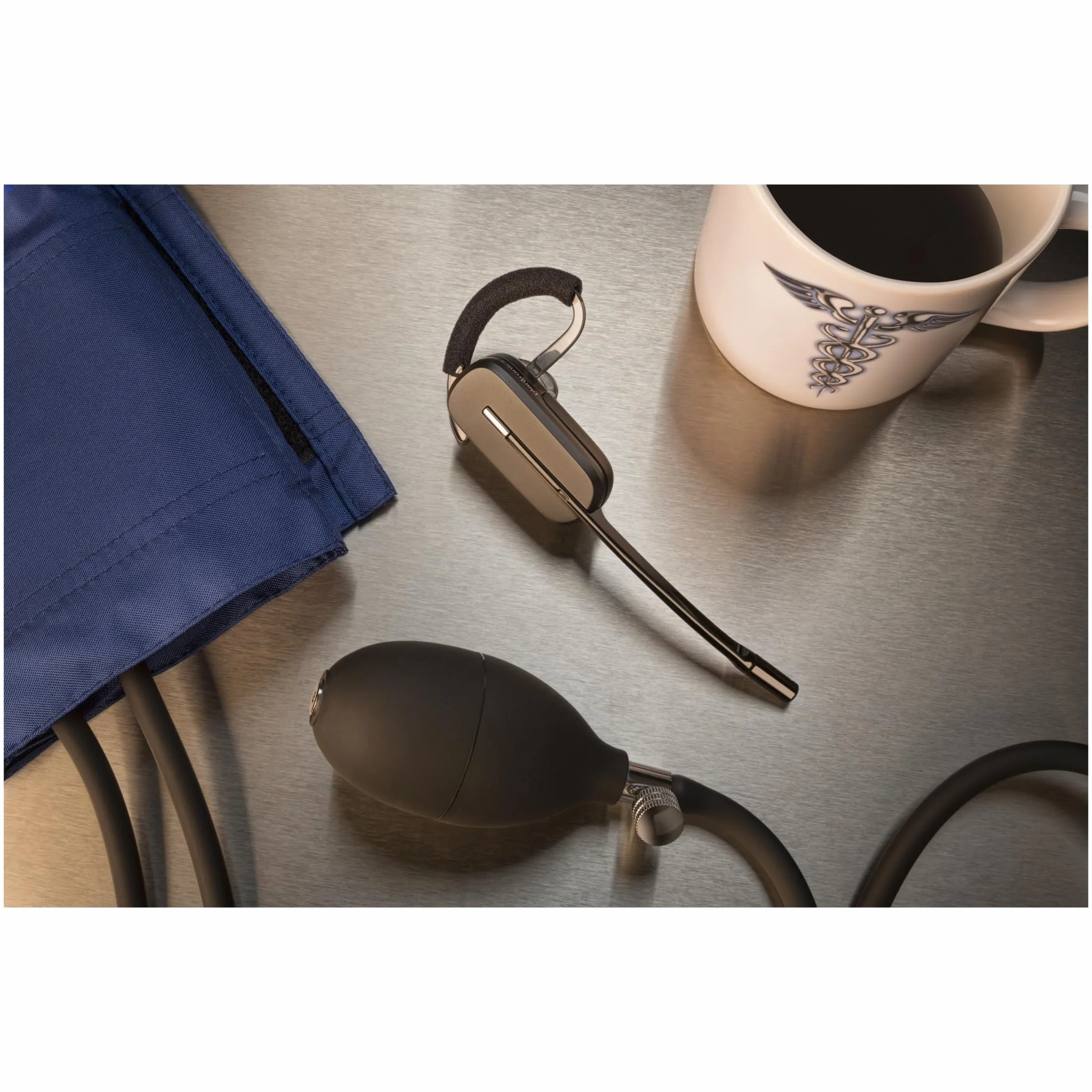 Plantronics CS540 84693-02 - Bezprzewodowy Zestaw Słuchawkowy DECT, Zasięg do 120 m, Czarny