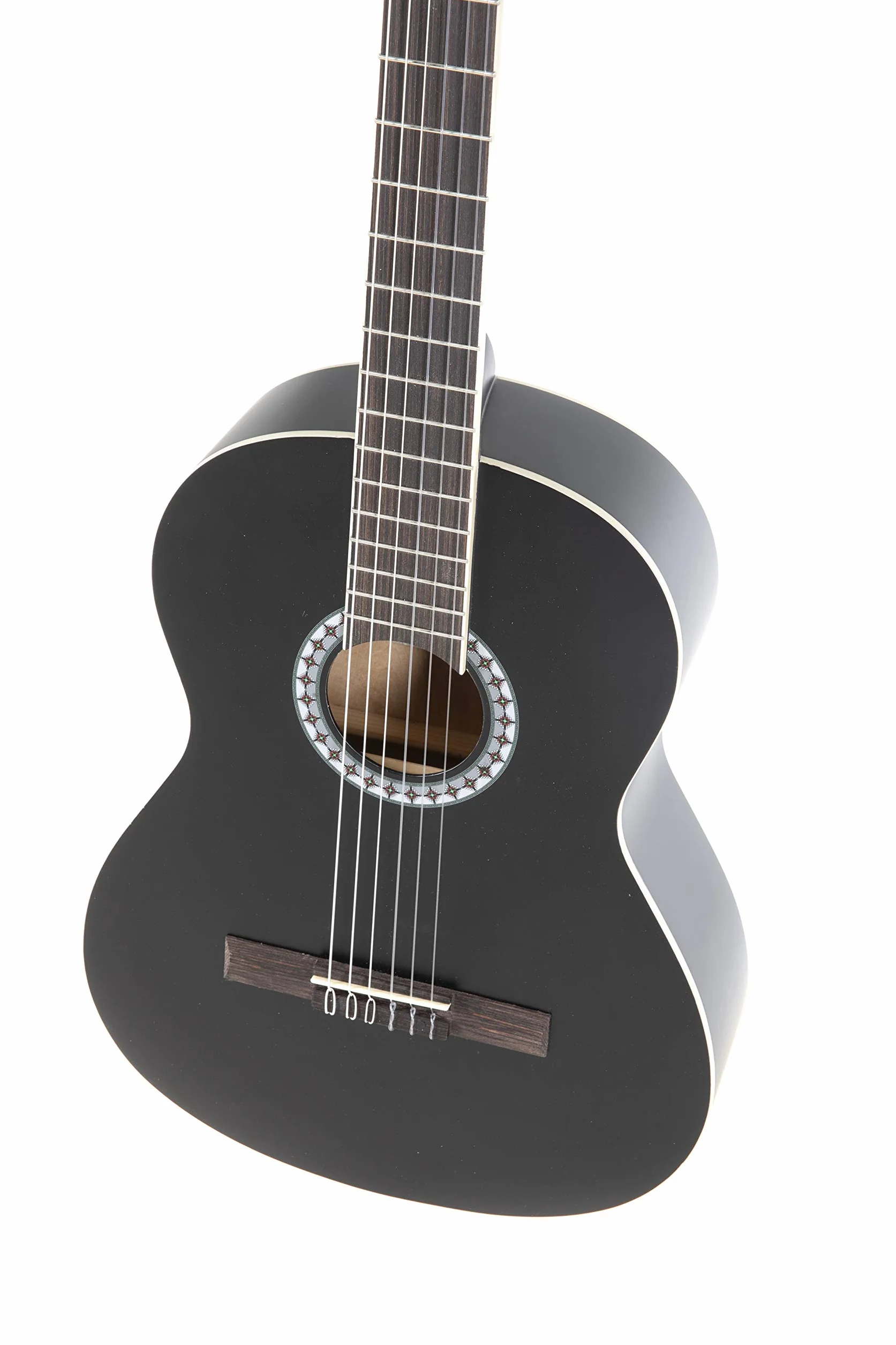GEWA gitara klasyczna Basic 3/4, korpus lipa, podstrunnica drewno pakkaholz, chromowane maszynki, kolor czarny