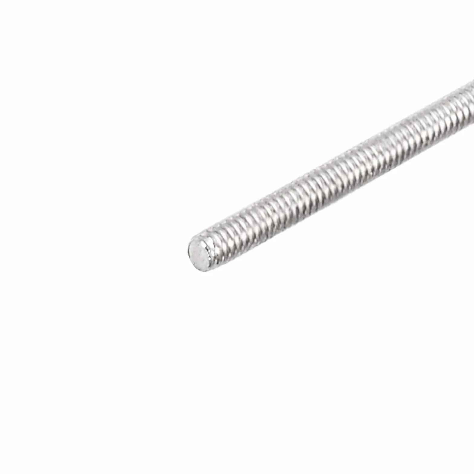 QUARKZMAN M2 x 250mm W pełni gwintowane pręty x 1szt 304 Stal nierdzewna Prawa Ręka Gwint Pręt do śrub i zacisków i wieszaków i U śruby,[Srebrny]