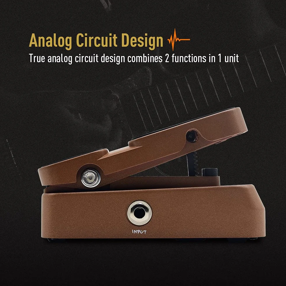 SONICAKE Pasywny głośności Mini ekspresji efektów gitarowych 2 w 1 Vexpress