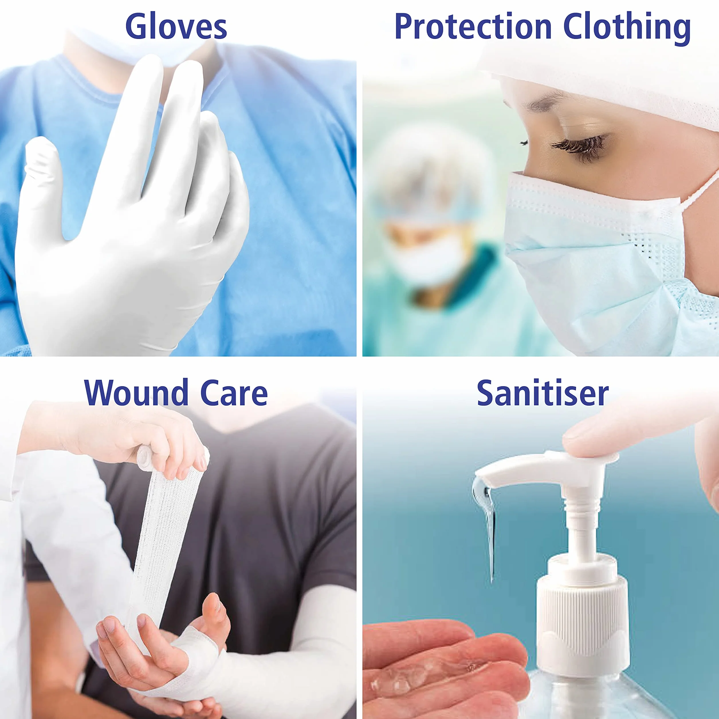 Meditrade Gentle Skin® wrażliwe rękawiczki jednorazowe, naturalne, bez talku, mikroszorstkie, niskoproteinowe, lateksowe, do medycyny, pielęgnacji, laboratorium i przemysłu - duże, 100 sztuk