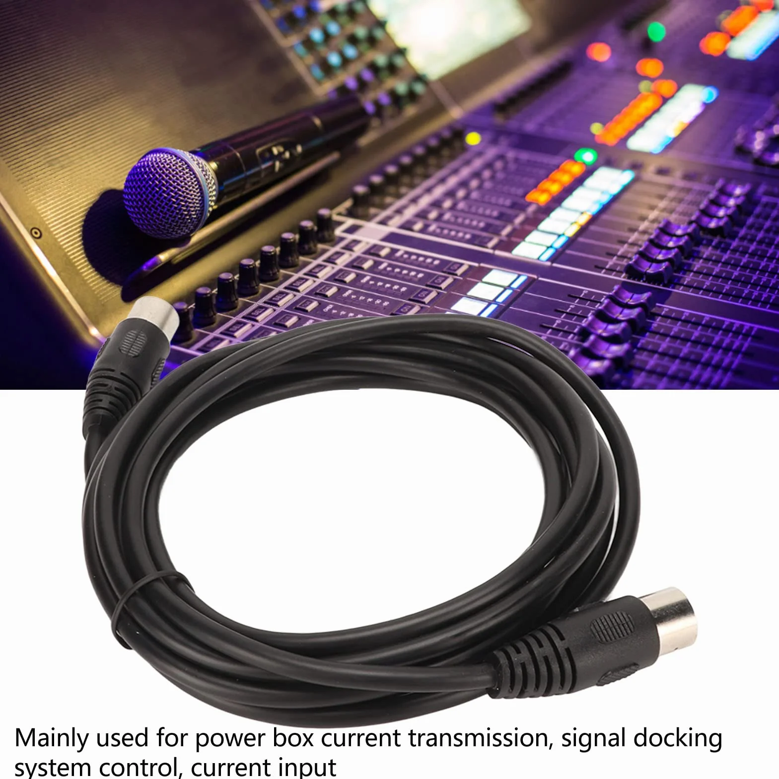 7-pinowy Kabel Din Midi z Męskiego na Męskie 9 Stóp Interfejs Kontrolera Kabel Audio do Naim, Quad Stereo Systems Cable