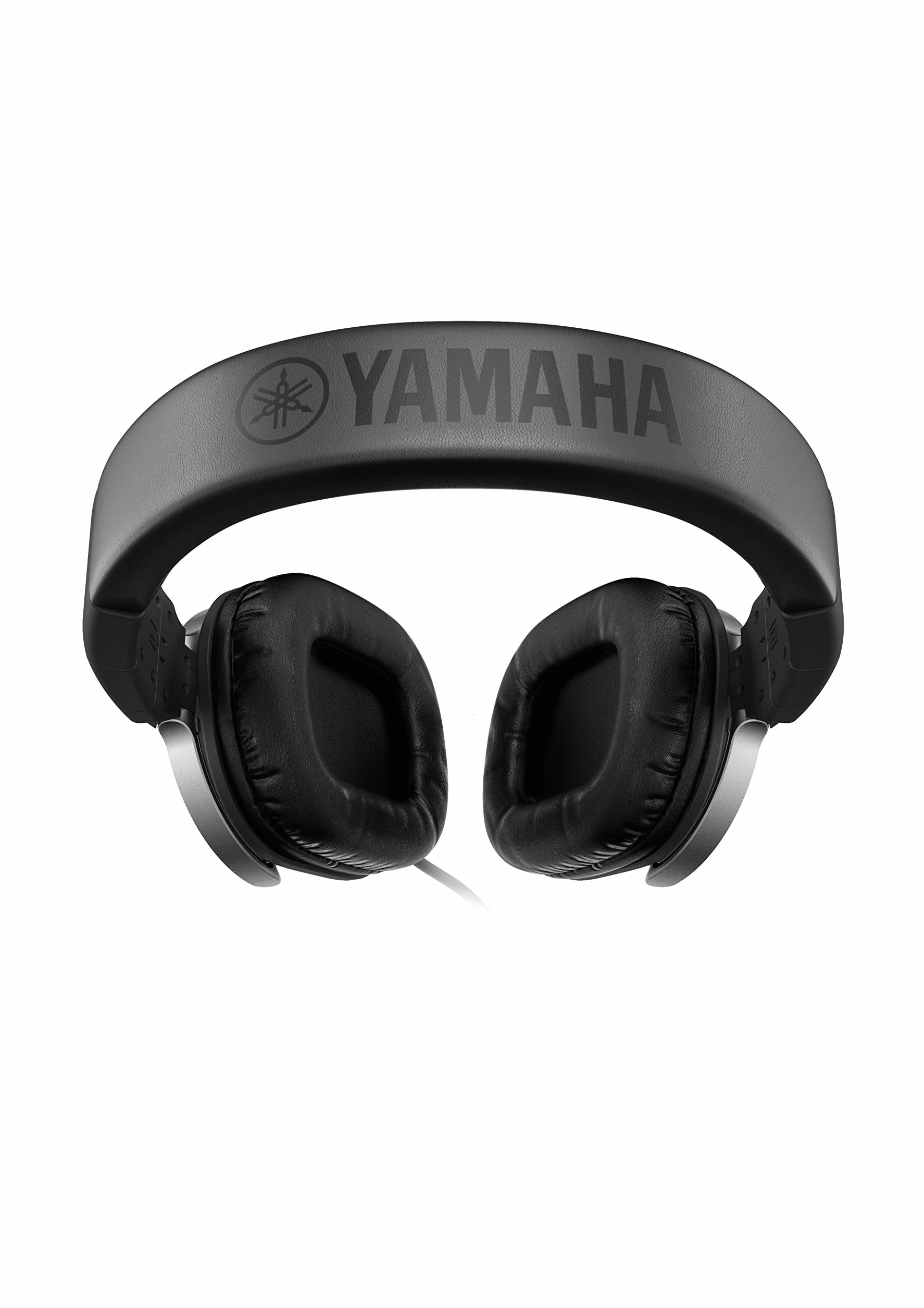 Yamaha Słuchawki studyjne HPH-MT8 – składane słuchawki wysokiej klasy z kablem 3 m (gładki) i kablem spiralnym 1,2 m ze standardową wtyczką adaptera stereo 6,3 mm, w kolorze czarnym