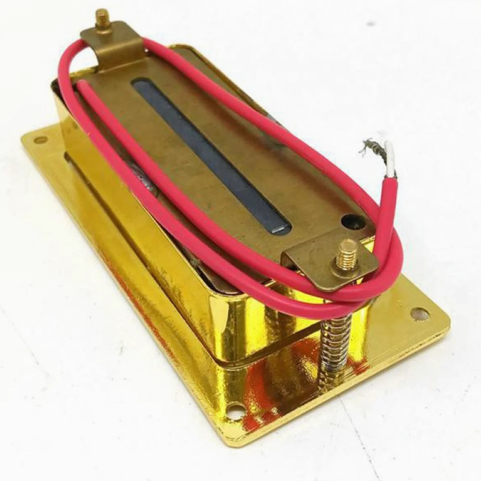 Złoty Mosiądz Mini Pickup 6 String 6 Magnetyczny Kolumna Pickup Gitara Elektryczna Nadaje Się Do Gibsona Odbiór gitary elektrycznej