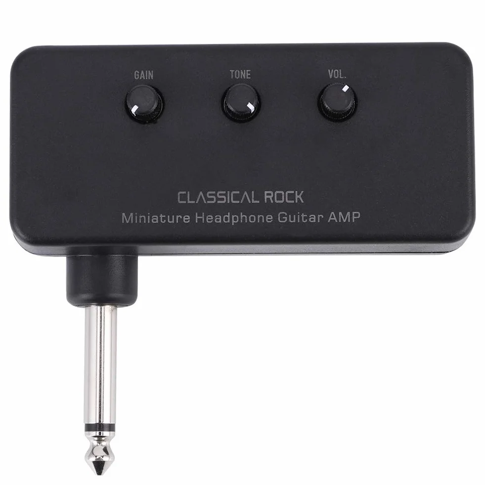 ABS + metalowy wzmacniacz kasku gitarowego, praktyczny mini wzmacniacz gitarowy/basowy