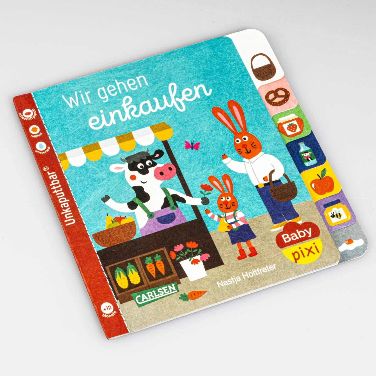 Baby Pixi (unkaputtbar) 148: Wir gehen einkaufen: wasserfest, schadstoffgeprüft, reißfest