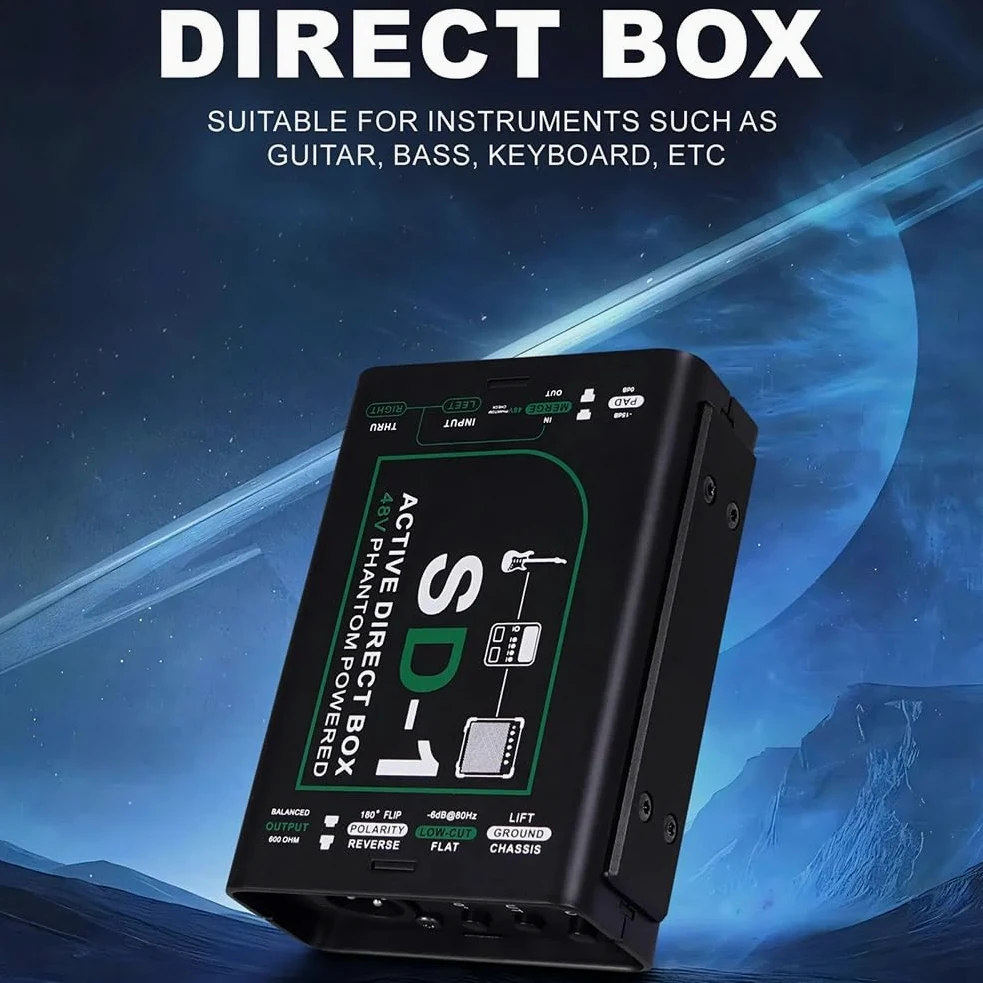 DI Box Effector Active Direct Box Nstrument Mono DI Box Mono DI Box Active Series Effect Device Active Direct Box