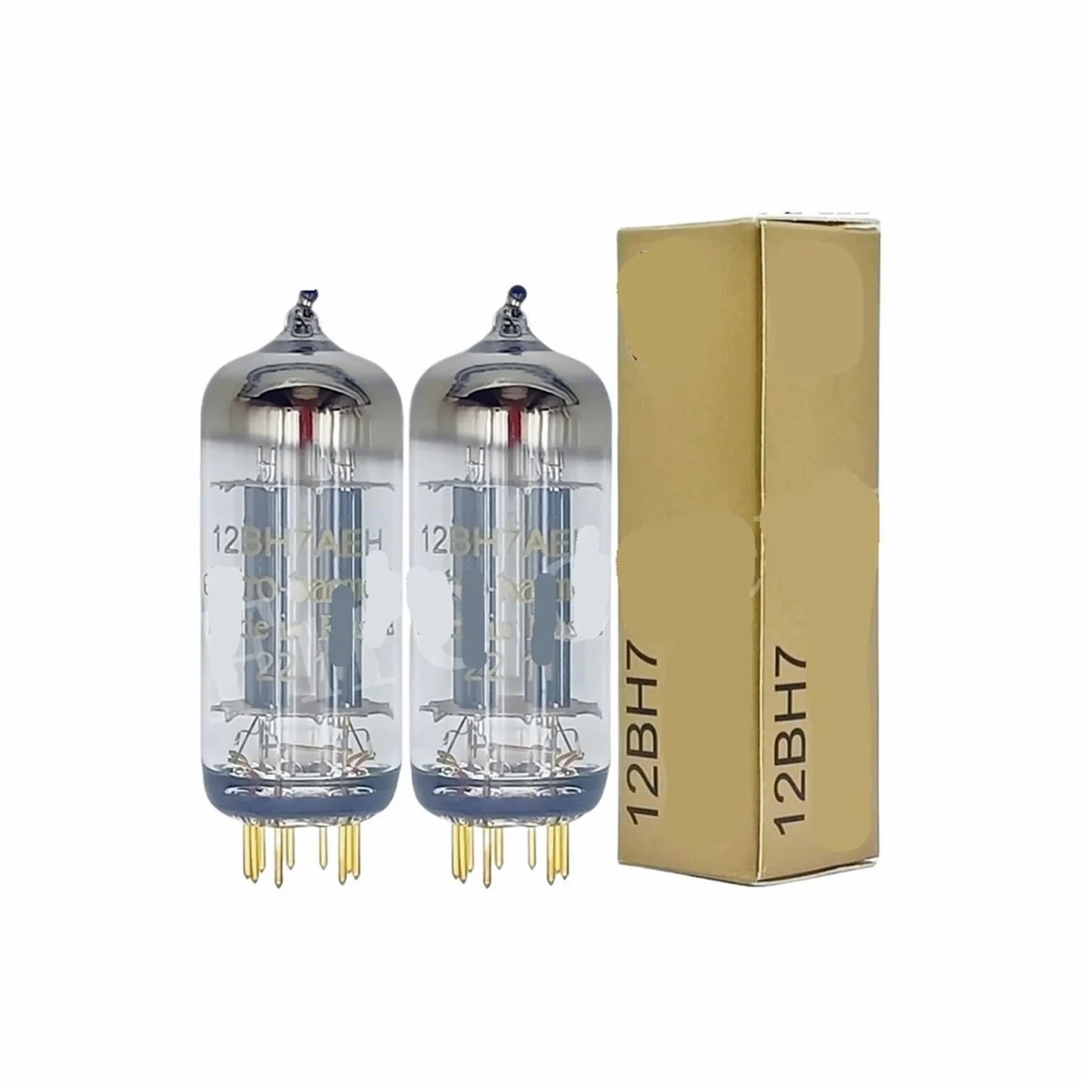 12BH7 igła rurowa ulepszona 12BH7A 5687 6N6 7119 7044 6900 6H6N wzmacniacz lampowy audio HIFI (2 szt. dopasowana para)