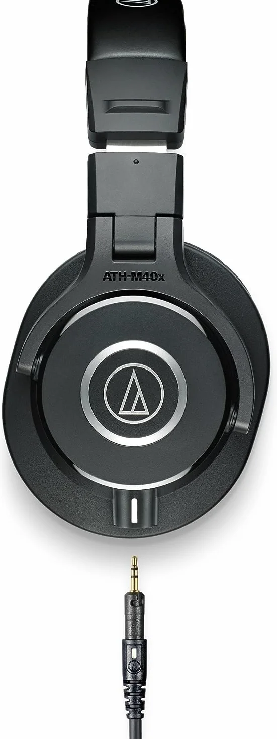 Audio Technica ATH-M40X Porfessional Studio Monitor Headphones (Black)