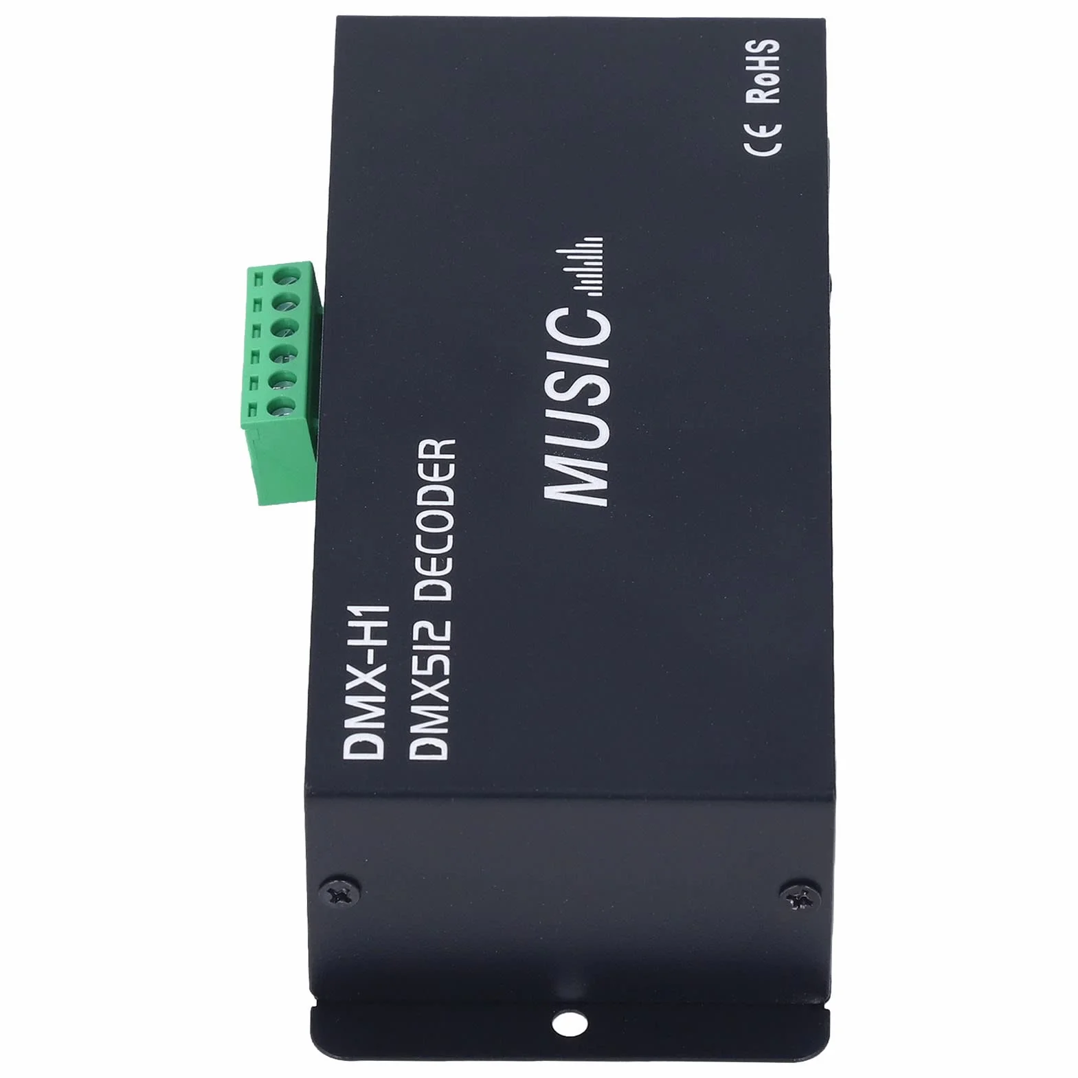 DMX RGB LED Sterownik i Dekoder Uniwersalny 3 Kanały 12V-24V 8A na Kanał dla Domu Barów Klubów i Hotelów Oświetlenia