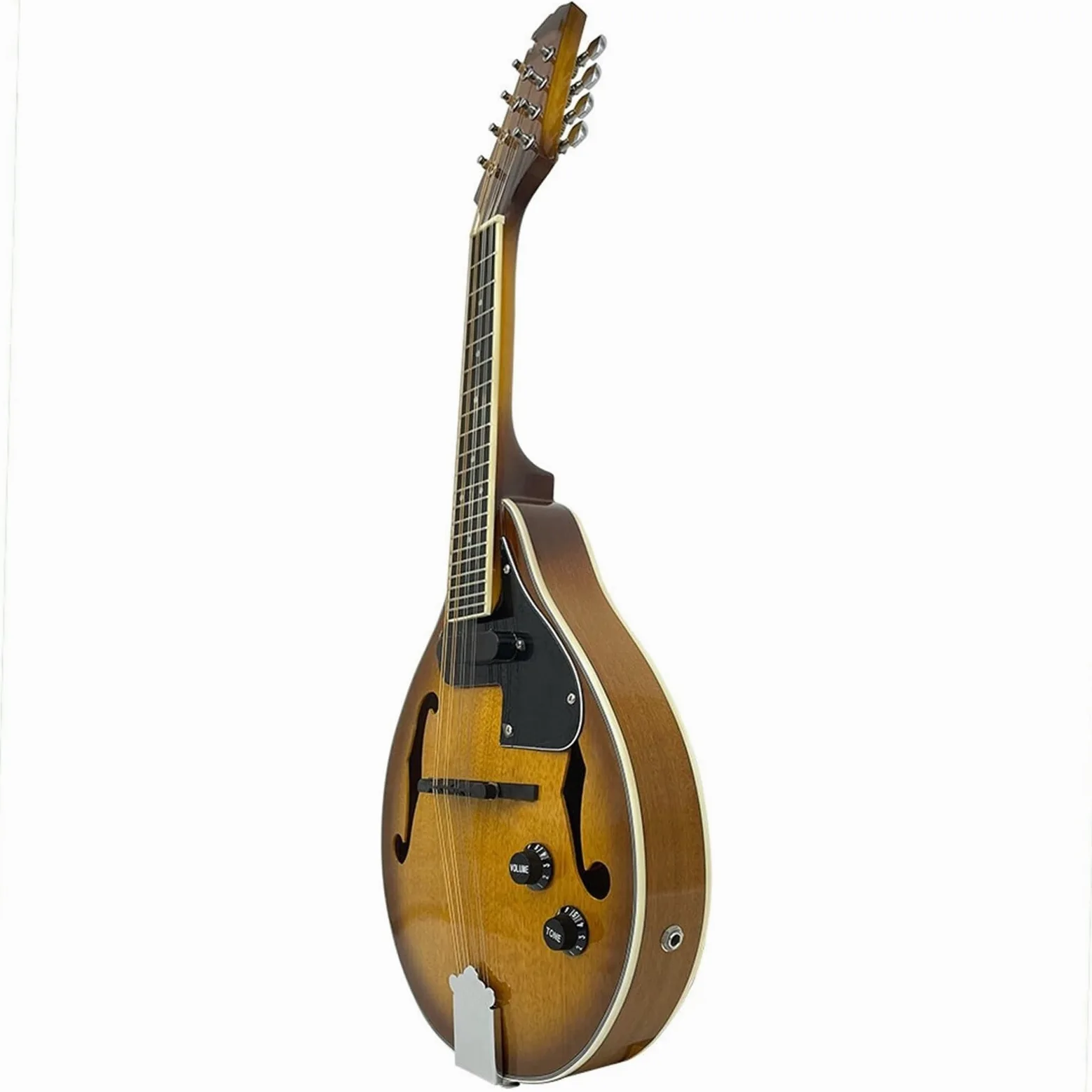 Elektryczna Gitara Mandolinowa Ośmiostrunowa Kompatybilna Ze Wzmacniaczem W Kolorze Kawowym Zestawy Mandolin