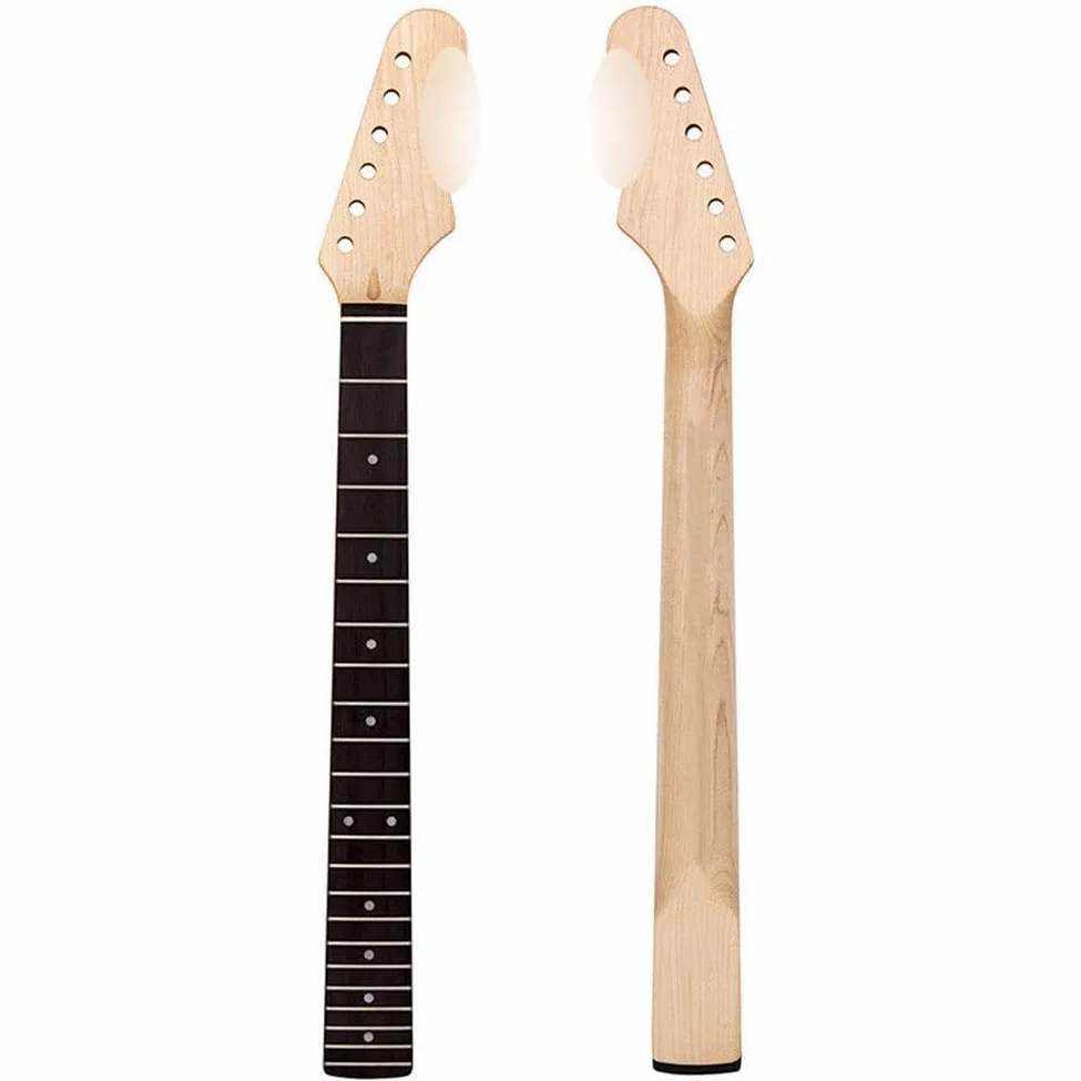 22-progowa gitara elektryczna klon szyja palisander podstrunnica do Fender Strat St