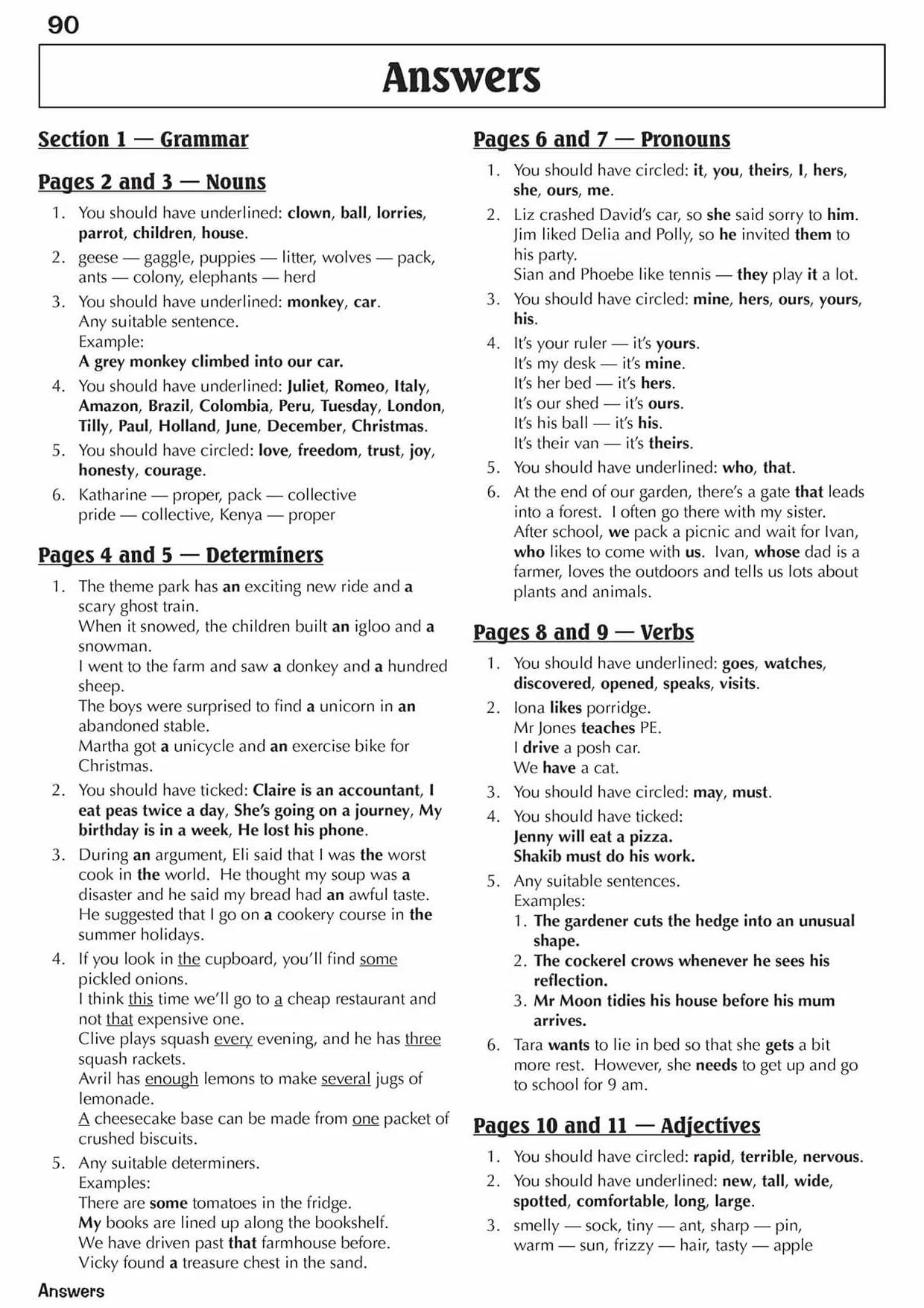 KS2 English: Grammar, Punctuation and Spelling Workbook - Ages 7-11