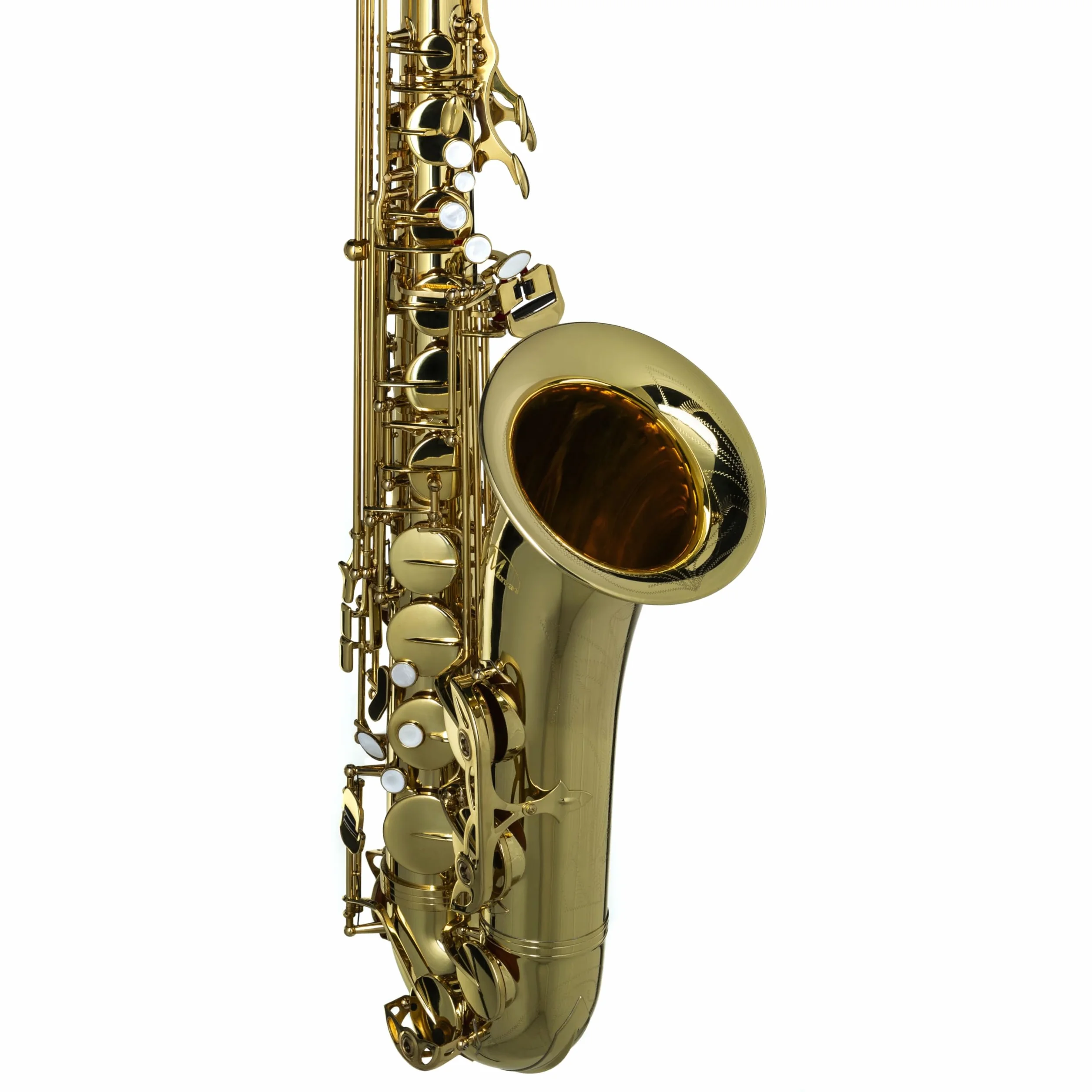 Monzani MZTS-100L Bb-Tenor Saxophone Brass, Lacquered - Saksofon tenorowy