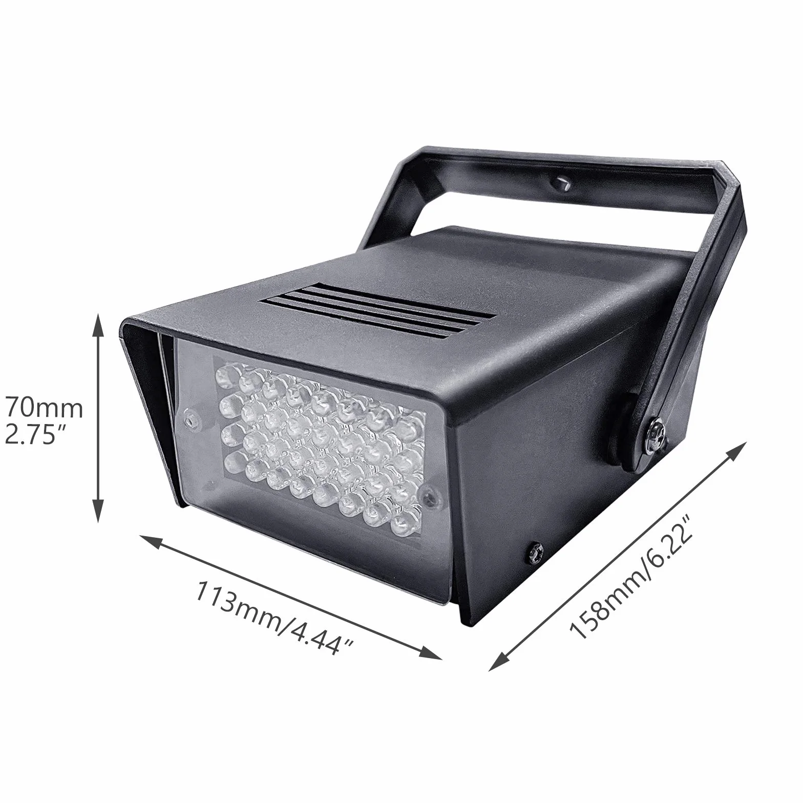 Światło stroboskopowe ，Atomowe stroboskopowe diody LED ，32 szt. Białe super jasne migające diody LED Światła do gier
