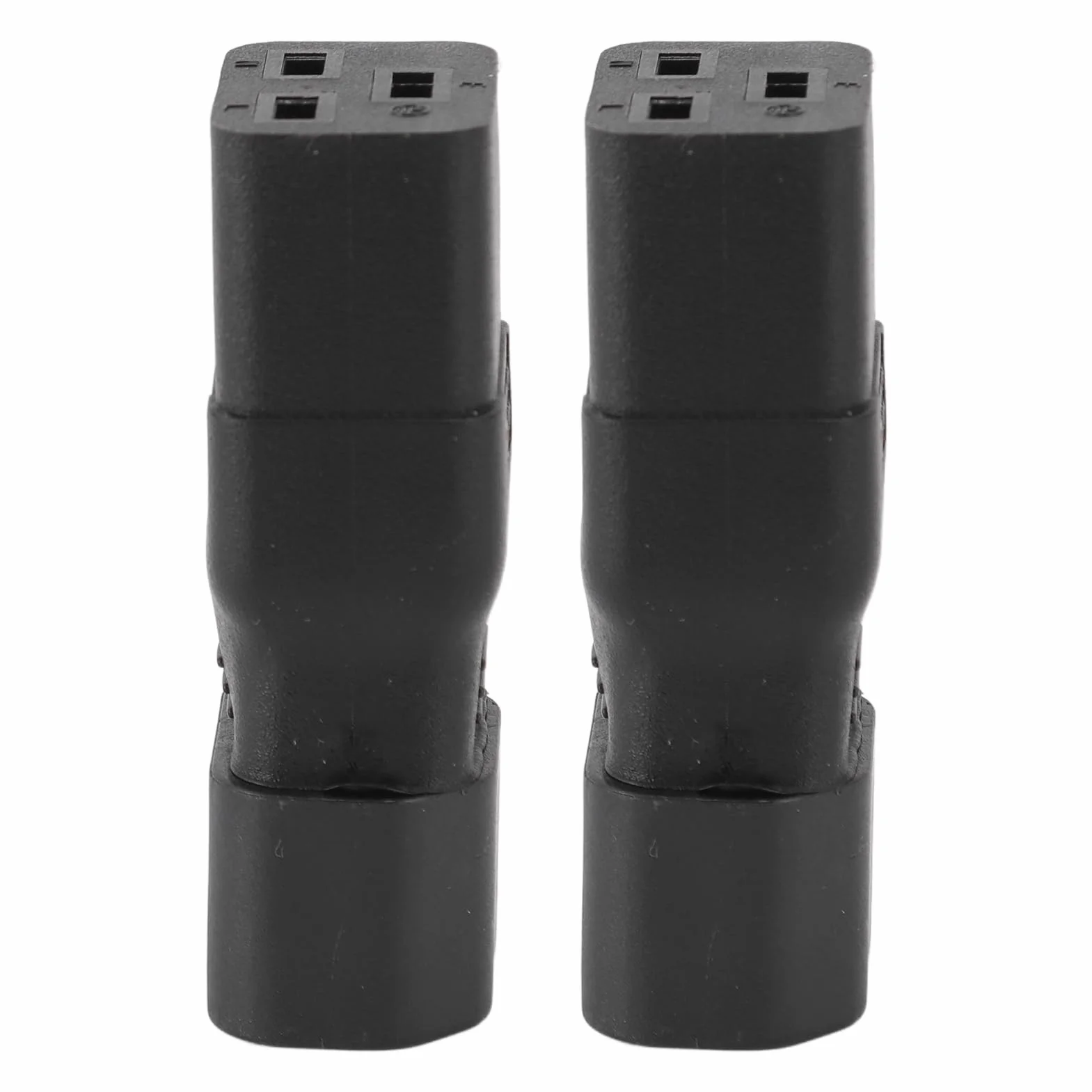 Adapter IEC C14 do C19, Trudnopalny, Wytrzymały, Wodoodporny, Odporny na Ciepło, Złącze IEC, łatwa Konwersja Zasilania dla Drukarek