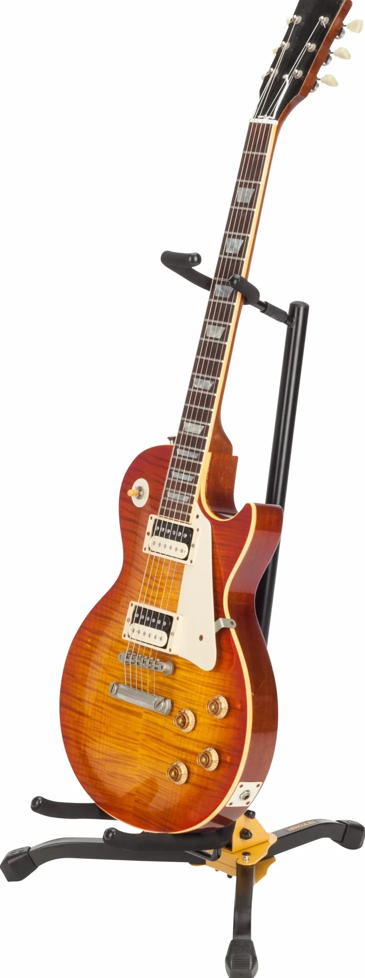 Hercules GS405B stojak na gitarę z systemem bezpiecznego przechowywania Shoksafe