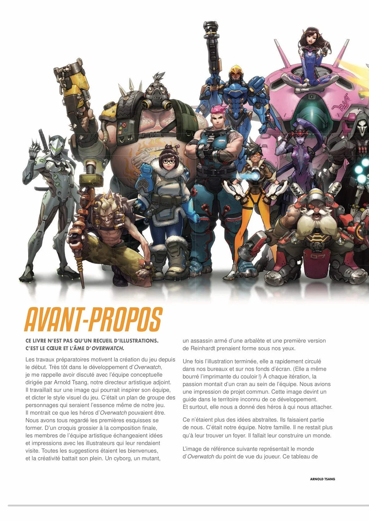 Tout l'art d'Overwatch