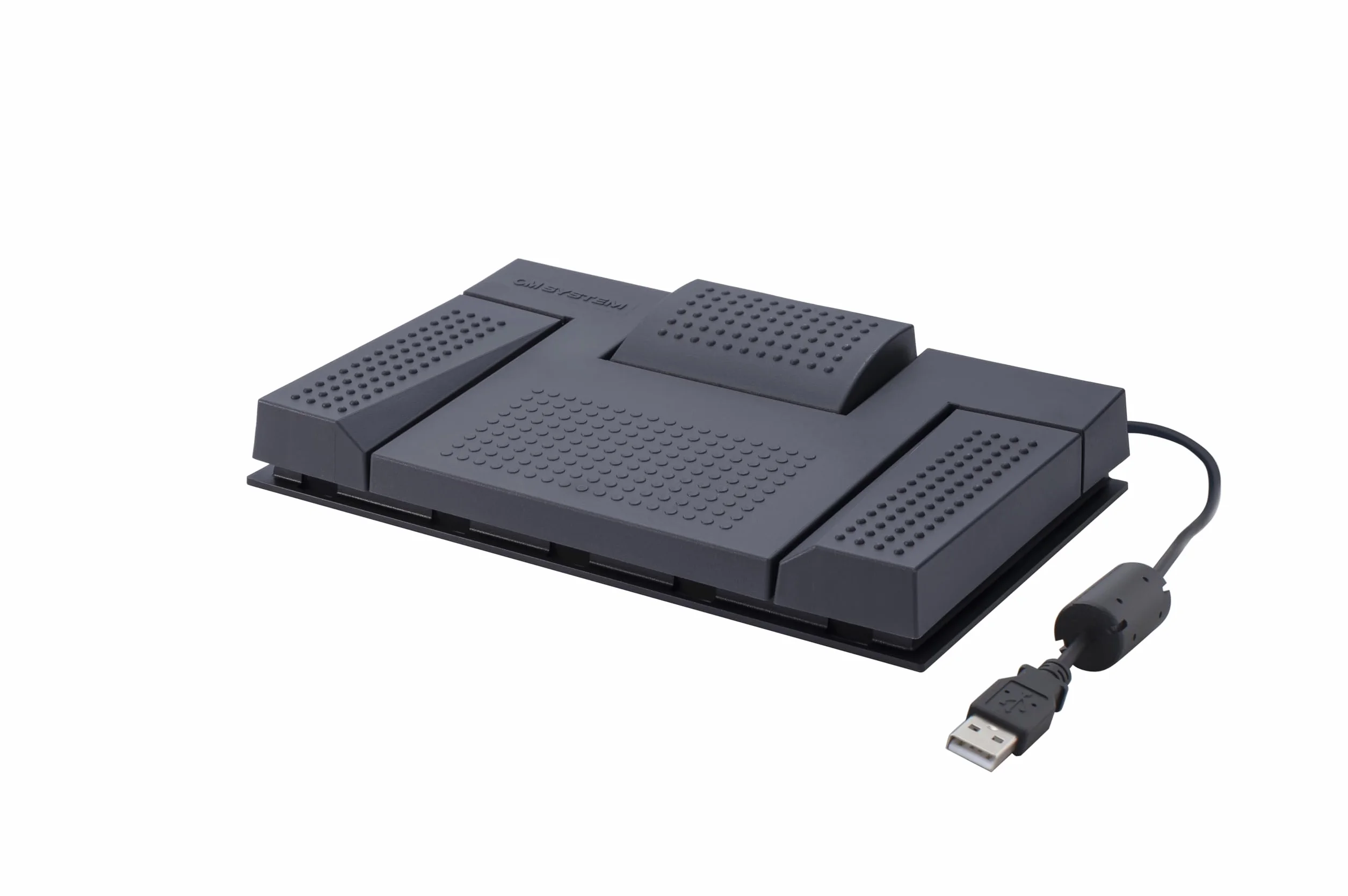 OM SYSTEM RS28N pedał USB z 3 przyciskami do transkrypcji, kompatybilny z oprogramowaniem