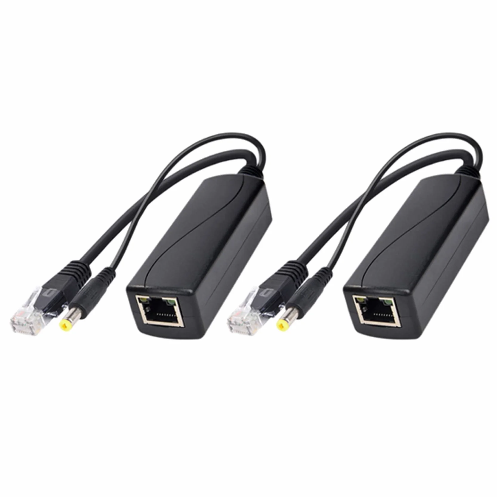 Speesy 2X PS5712TG Gigabit Power Al Ethernet Splitter 10/100 / 1000 Mpbs RJ45 Obsługa rozdzielacza IEEE802.3 / At (30W) PoE