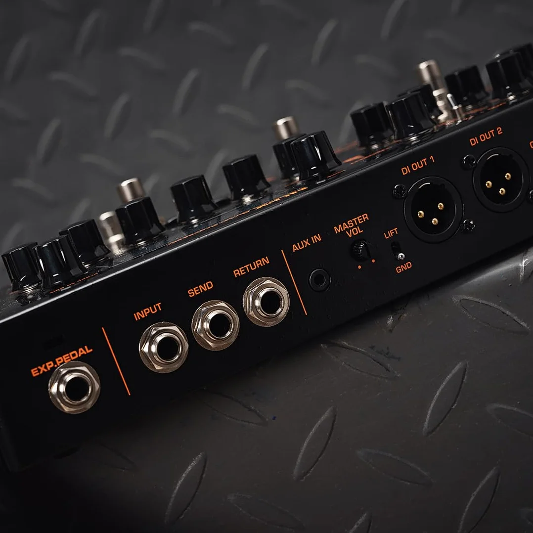 NUX Trident Multi Effects Procesory z adapterem, algorytm modelowania wzmacniacza TSAC-4K, 27 kabin IRS, rozdzielczość próbki 1024