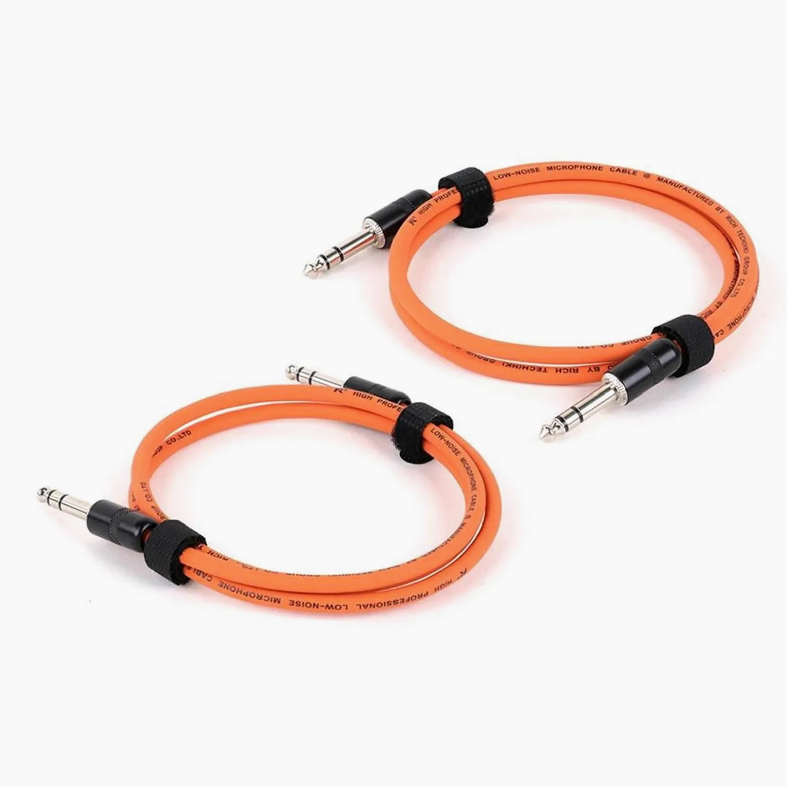 Kabel instrumentowy 1/4 Cala Prosty Kabel Instrumentalny Stereo Profesjonalny Kolorowy Kabel Do Gitary Basowej Wzmacniacza Klawiatury(Orange,15m)