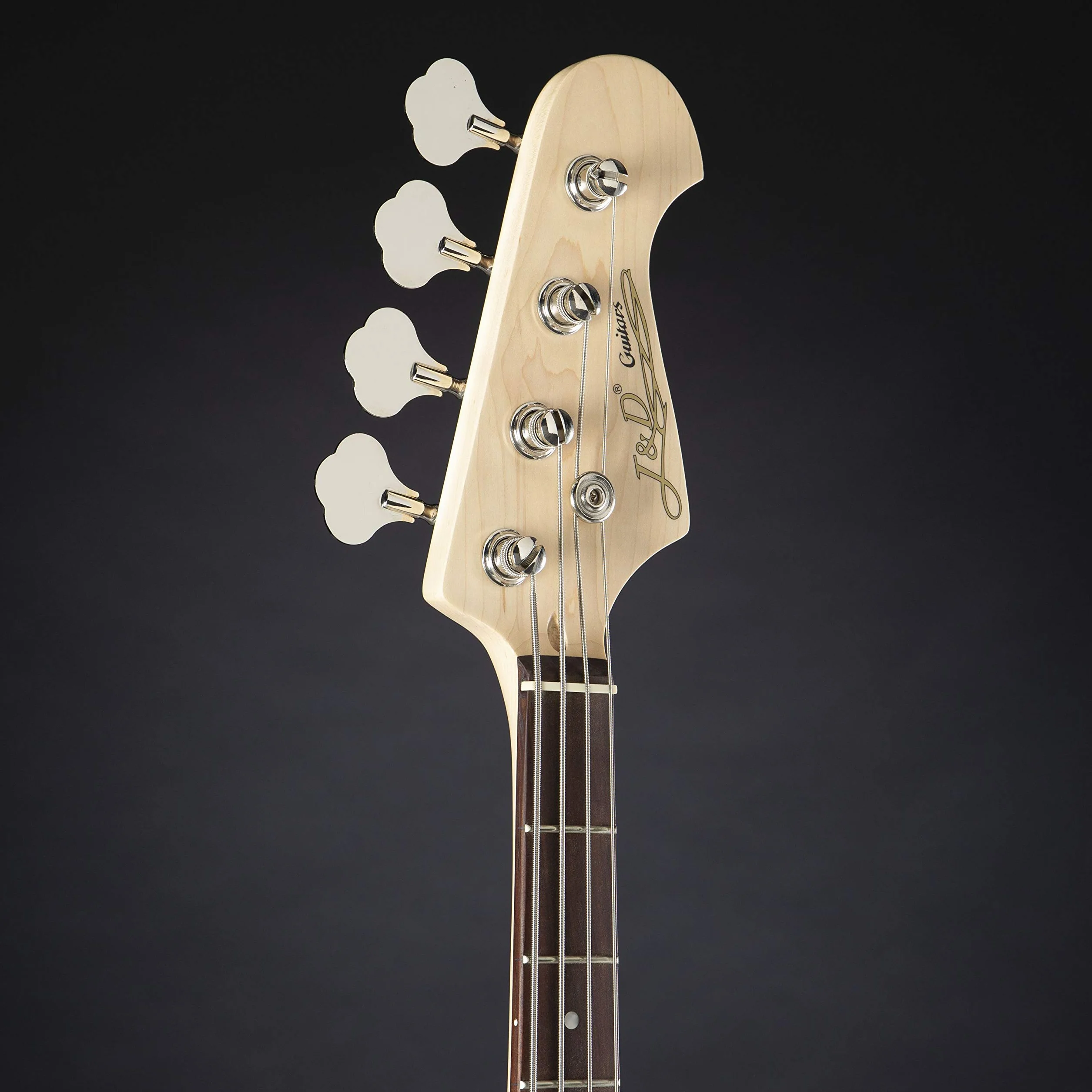 J & D JB-3TS Electric Bass 4-String Gitara Basowa 3-Tone Sunburst