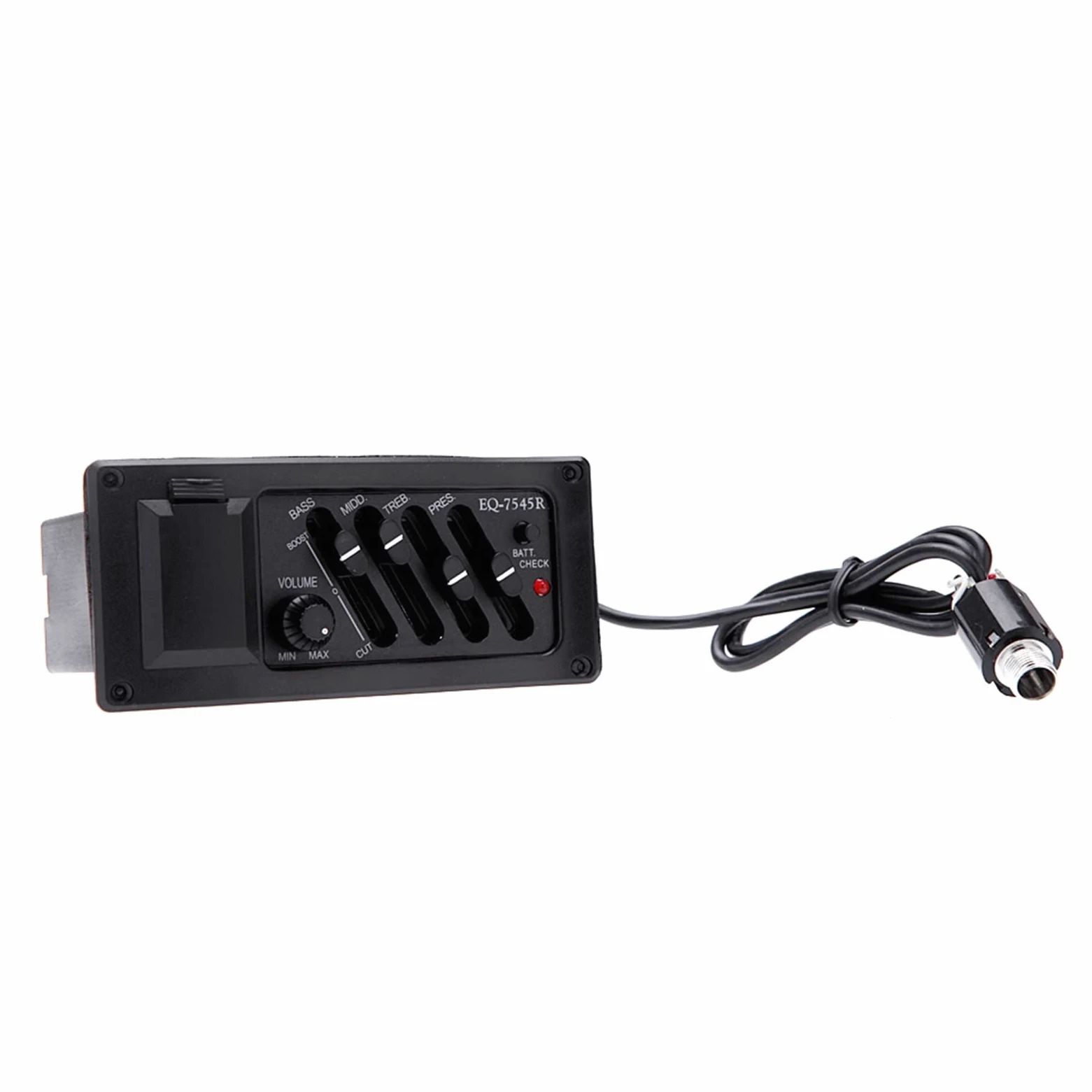4-pasmowy Korektor Korektor Piezoelektryczny Przedwzmacniacz Przedwzmacniacz Do Gitary Akustycznej Wzmacniacz Tuner Gitara Pickup
