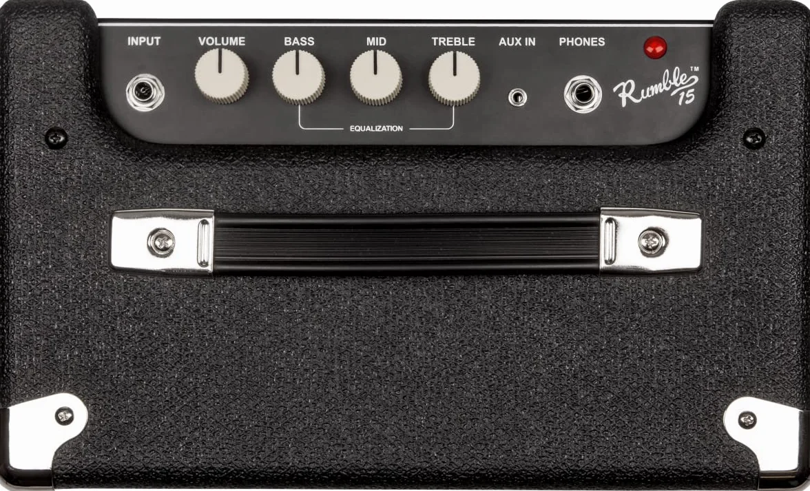 Fender Rumble 15 V3 Bass Amplifier Combo - 15W