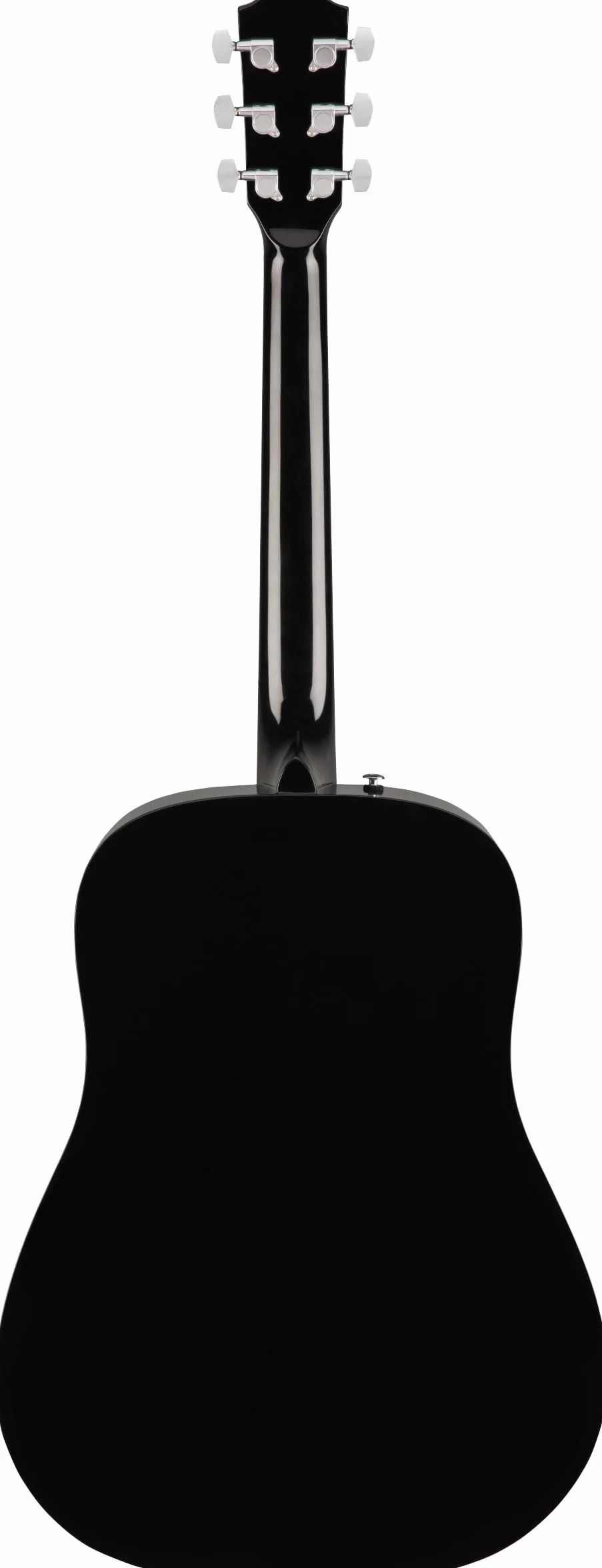 Fender Gitara akustyczna CD-60S Dreadnought, podstrunnica orzechowa, czarna, w zestawie bezpłatne lekcje wirtualne