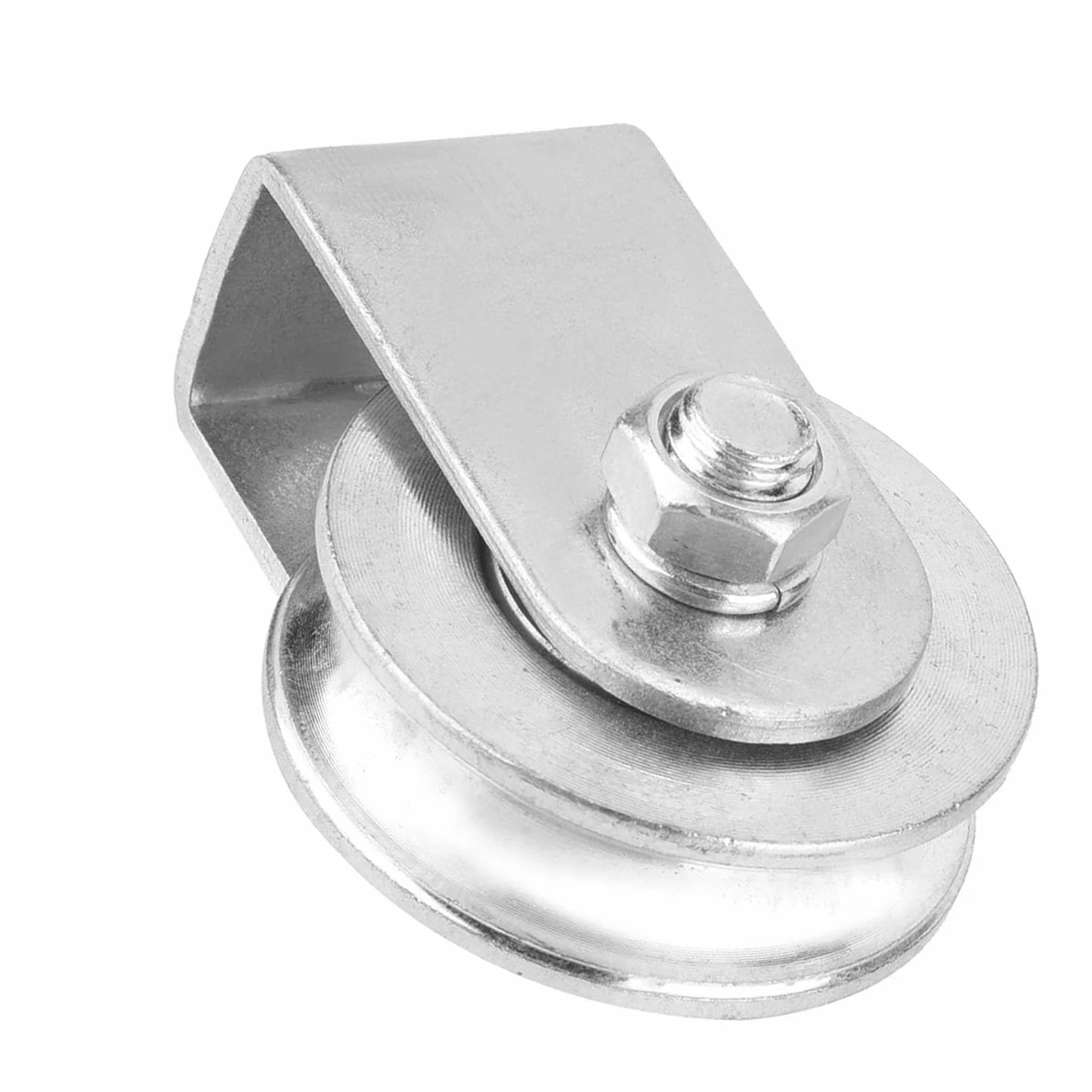 Single Swivel Pulley Block,Flaschenzug 0,3 Tonnen Hubrad für Drahtseil(#02)