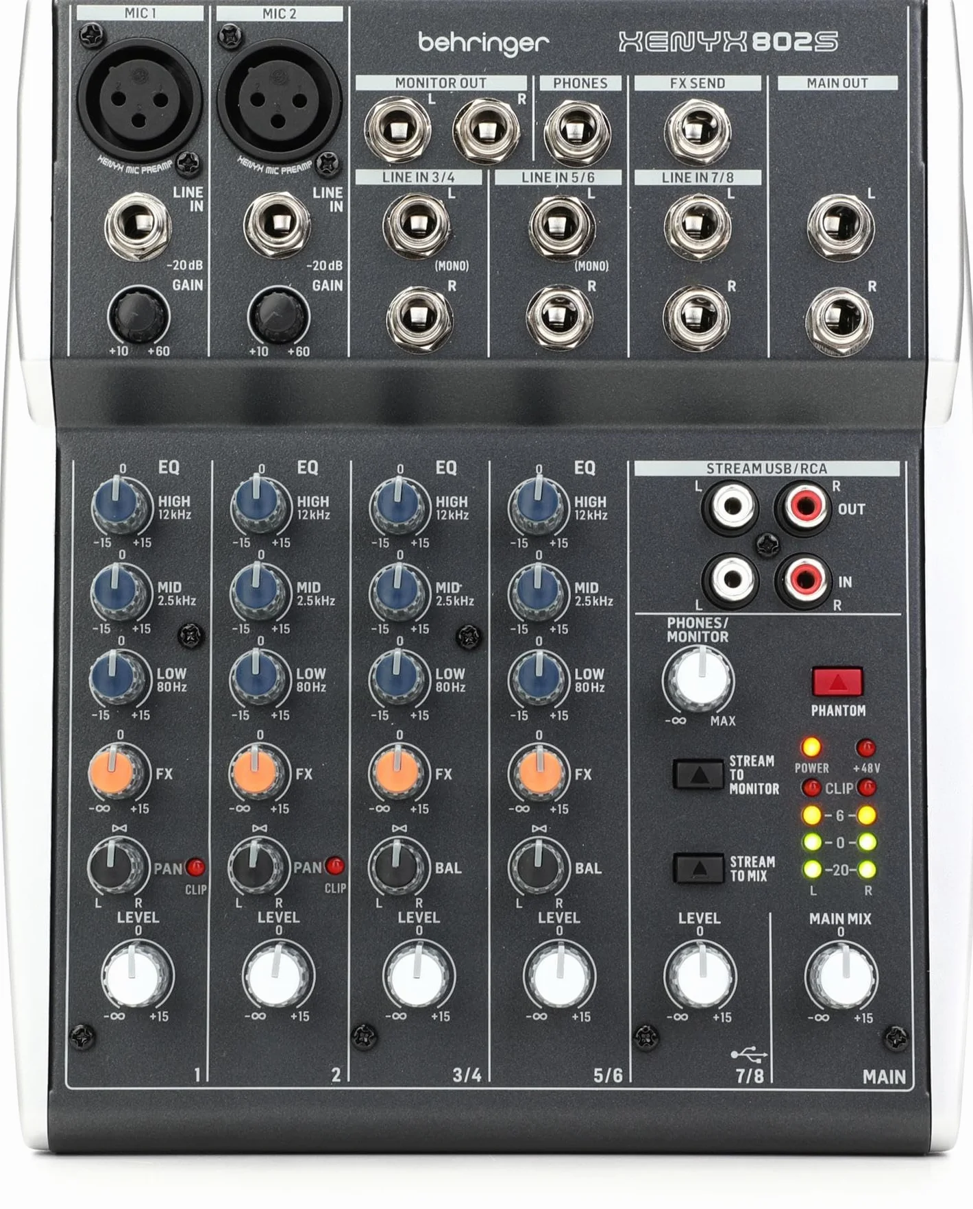 XENYX 802S - Mikser analogowy