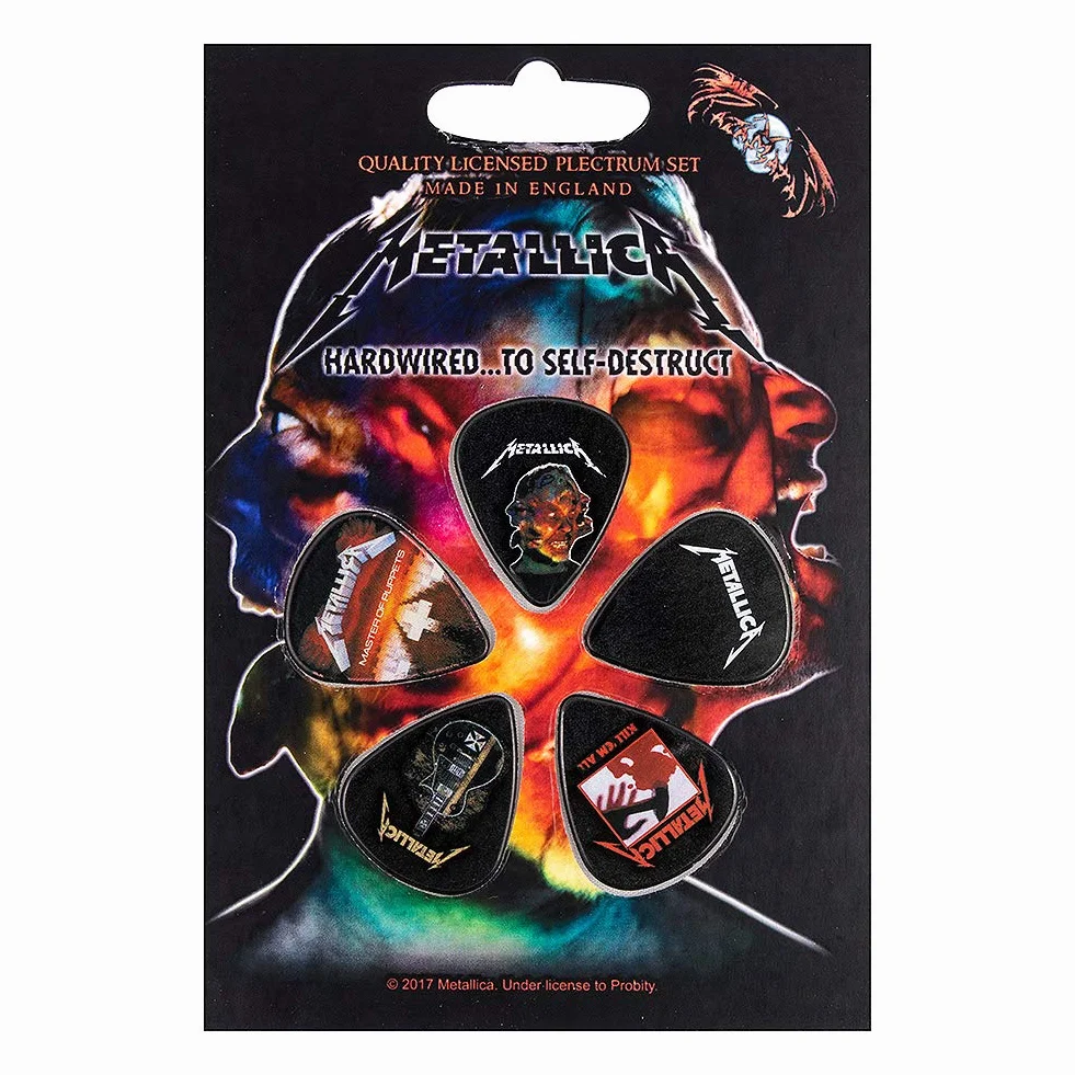 Metallica Hardwired To Self-Destruct Plectrum Pack Oficjalna licencjonowana muzyka