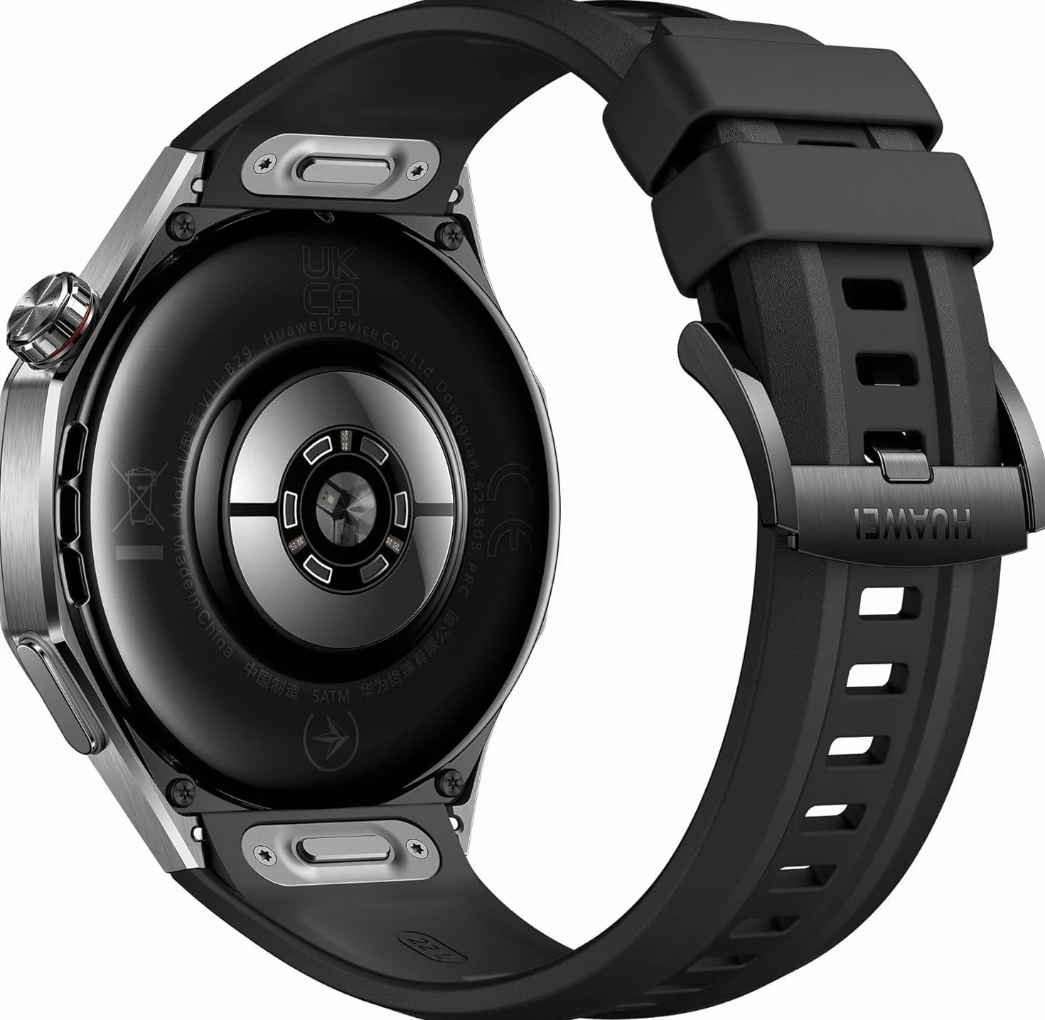 HUAWEI WATCH GT 5 Pro 46 mm smartwatch dla mężczyzn, stop tytanu, zegarek golfowy, śledzenie stanu zdrowia, monitorowanie EKG, czas pracy baterii do 14 dni, GPS, połączenie Bluetooth, kompatybilny z