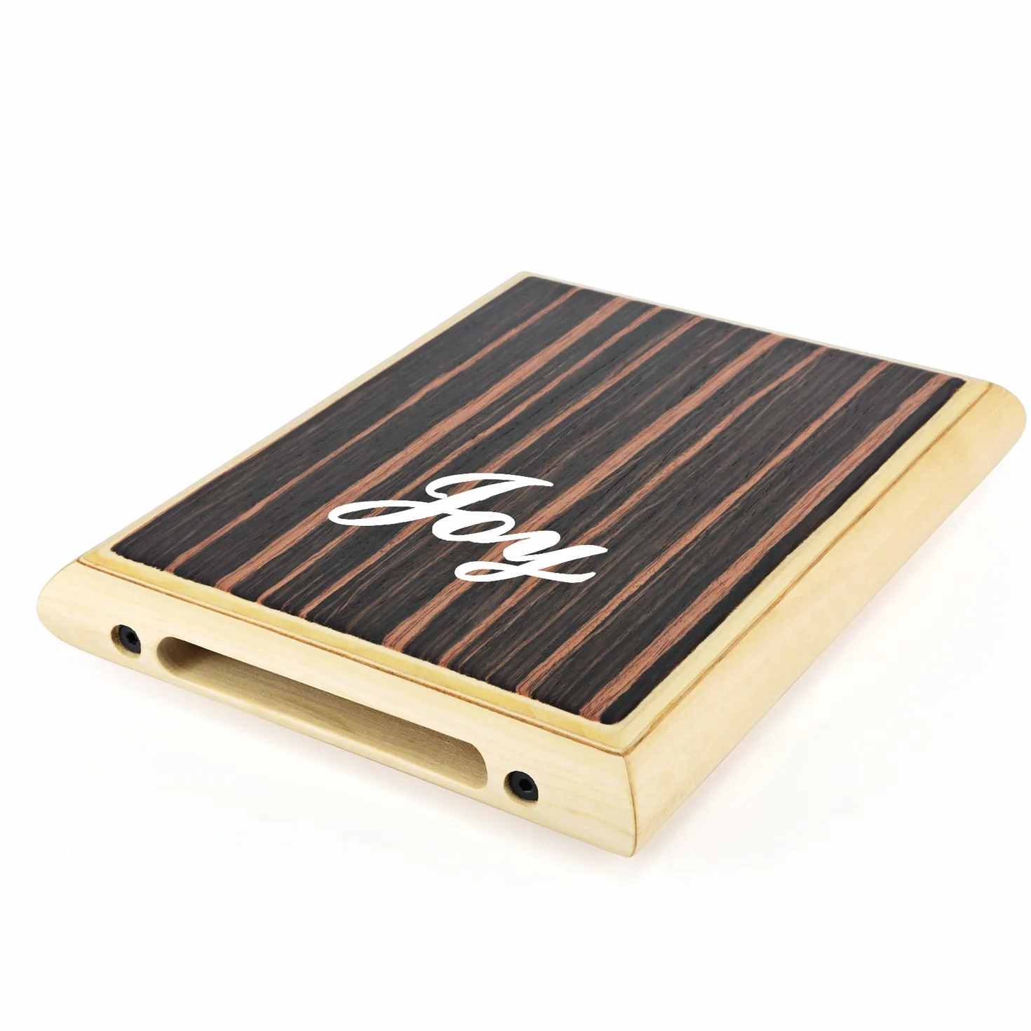 Joy 101 Pad Series Cajon z hebanowym gwintowaniem i korpusem z drewna brzozowego