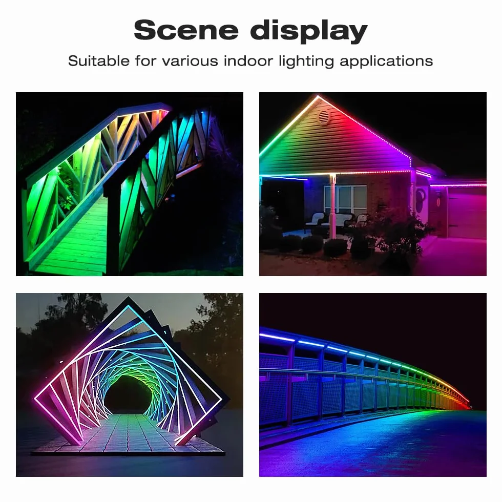 GLEDOPTO WLED Digital Strip Light Controller WiFi DC5-24 V obsługa WS2812 2811 SK6812 i inne RGB RGBW Strip Lights 800 IC DIY