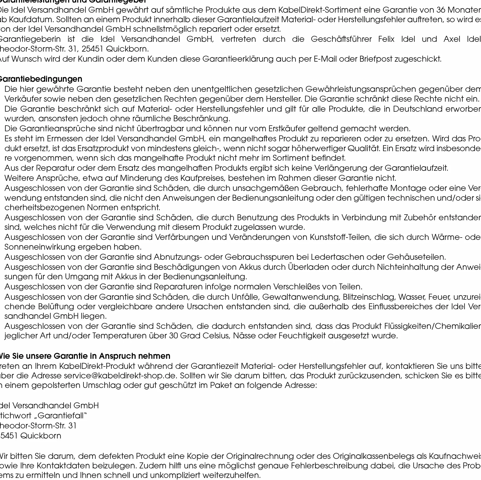KabelDirekt – Mono przewód instrumentalny/do gitary, 6,3 mm – 5m (przewód audio służący do podłączania gitary elektrycznej czy basowej albo keyboardu do wzmacniacza) – PRO Series