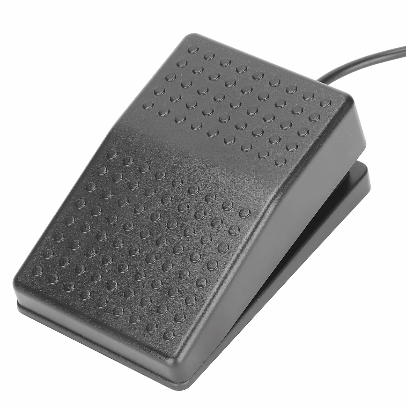 PC Pedał Nożny USB, Antypoślizgowy Pojedynczy Przełącznik Nożny na Klawiaturze, Dostosowany Pedał do Klawiatury Komputerowej z Kablem 2M, do Gier Wideo, Klawiatura Komputerowa, Mysz