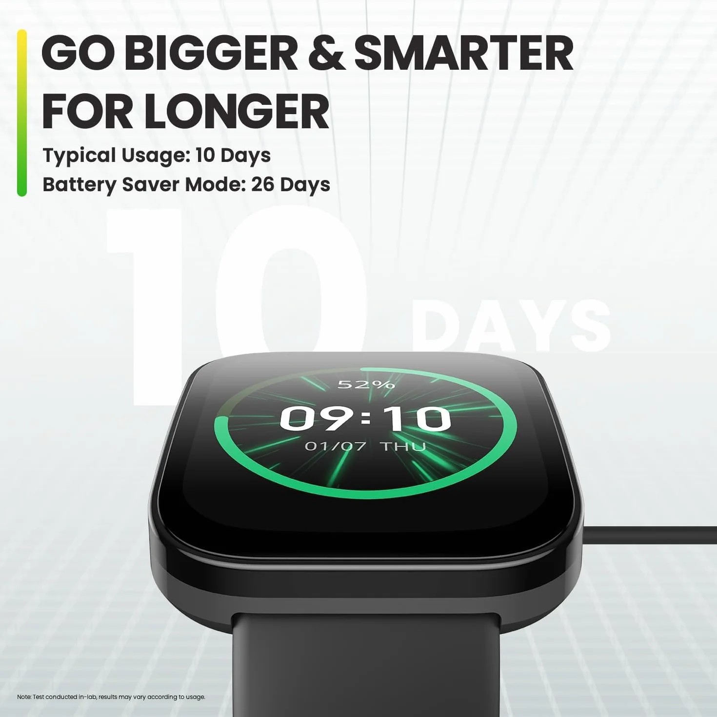 Amazfit Bip 5 SmartWatch Duży ekran 1,91", połączenia Bluetooth, Alexa, GPS Tracking, 10-dniowa bateria, śledzenie stanu fizycznego z tętnem, monitorowanie SO2 - Czarny
